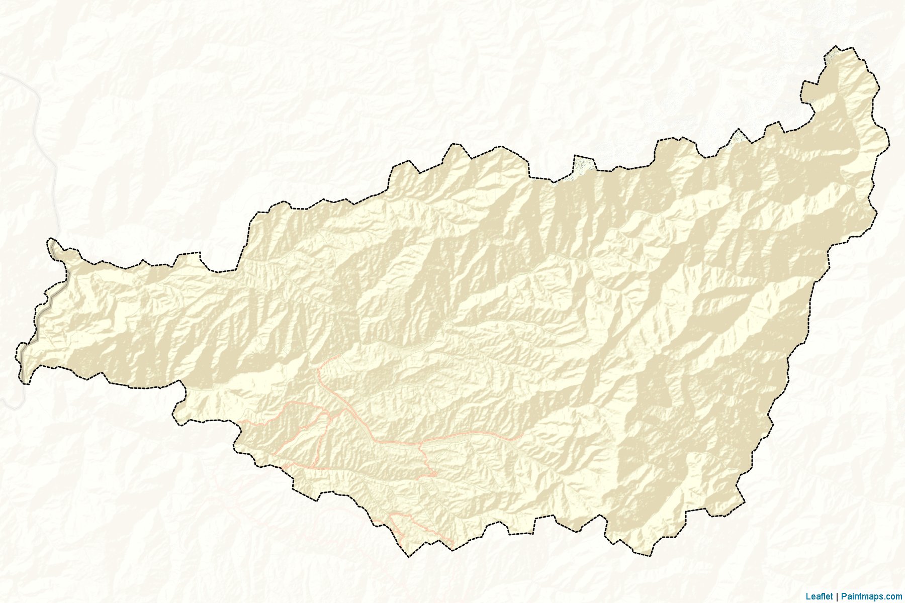 Muestras de recorte de mapas Raghistan (Badakhshan)-2