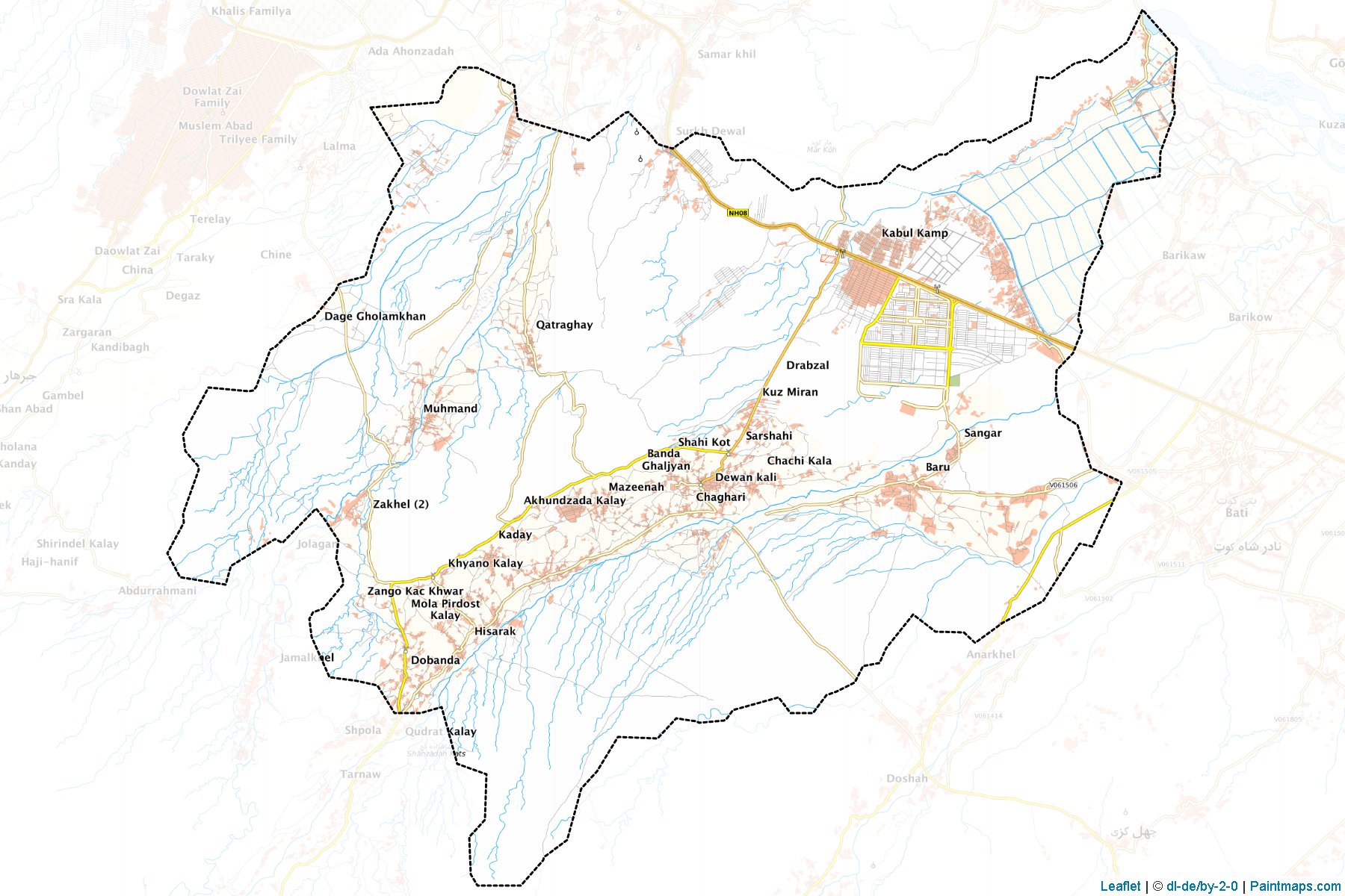 Rodat (Nangarhar) Map Cropping Samples-1