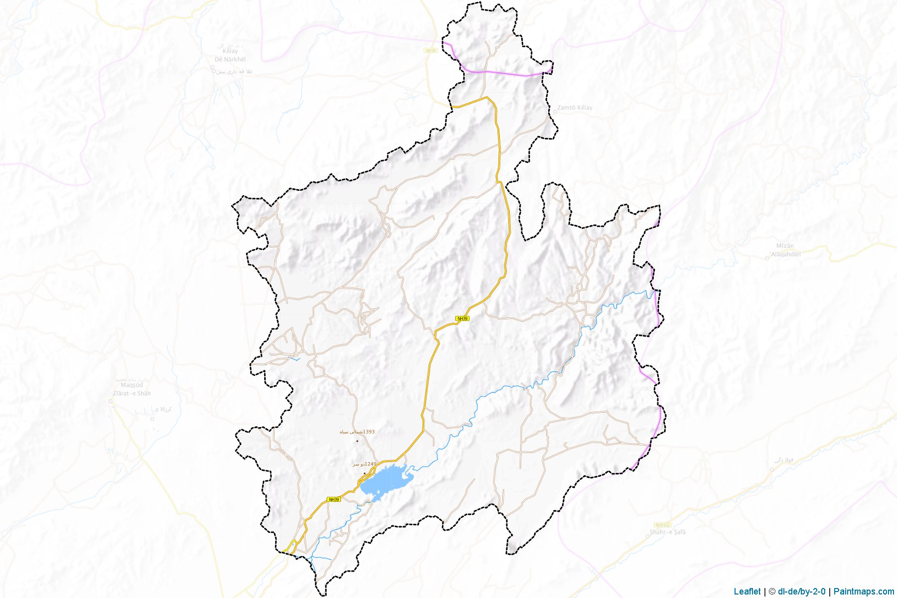 Shah Wali Kot (Kandahar) Map Cropping Samples-1