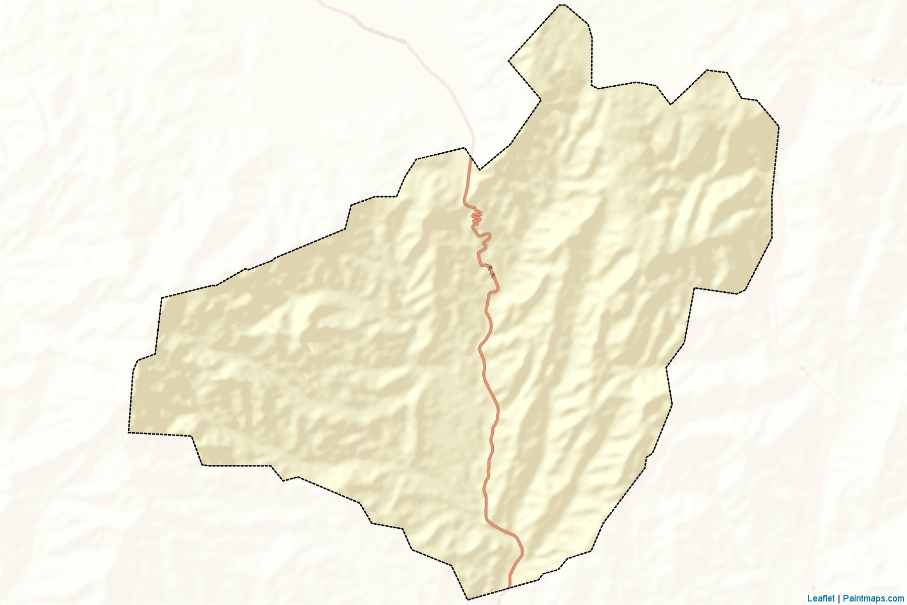 Shwak (Paktia) Map Cropping Samples-2