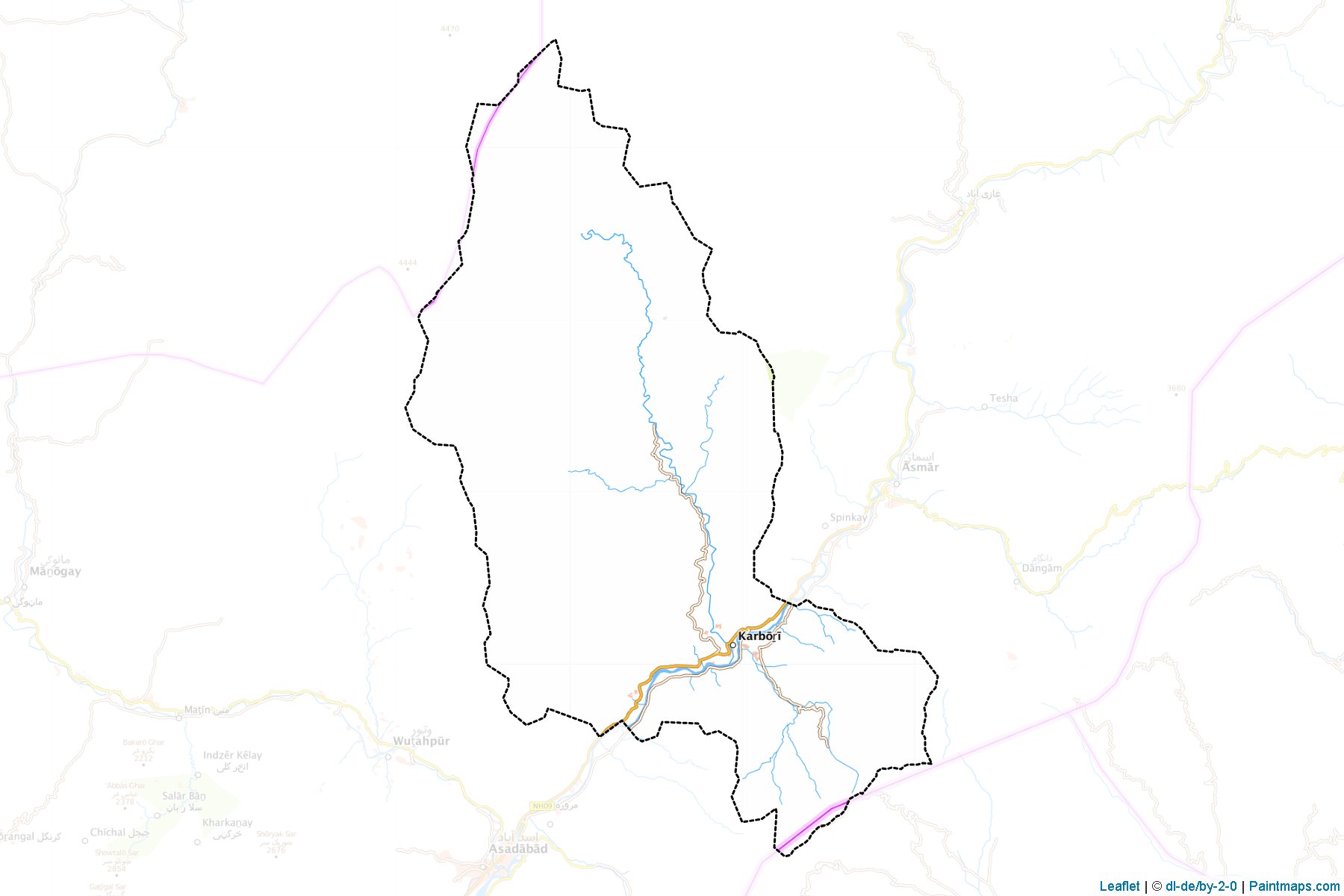 Shaygal wa Shiltan (Kunar) Map Cropping Samples-1