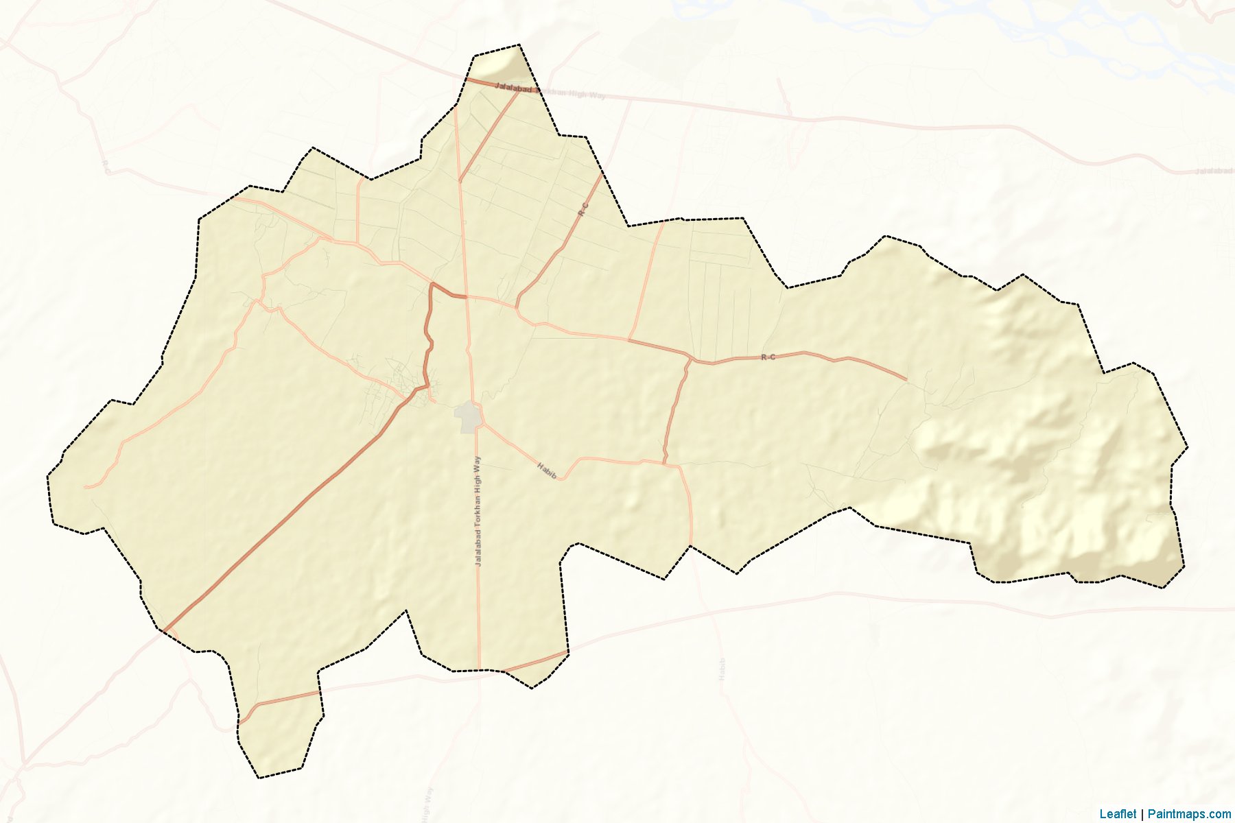 Muestras de recorte de mapas Shinwar (Nangarhar)-2