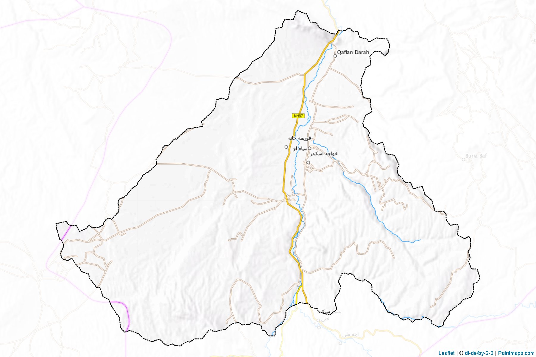 Muestras de recorte de mapas Sholgara (Balkh)-1