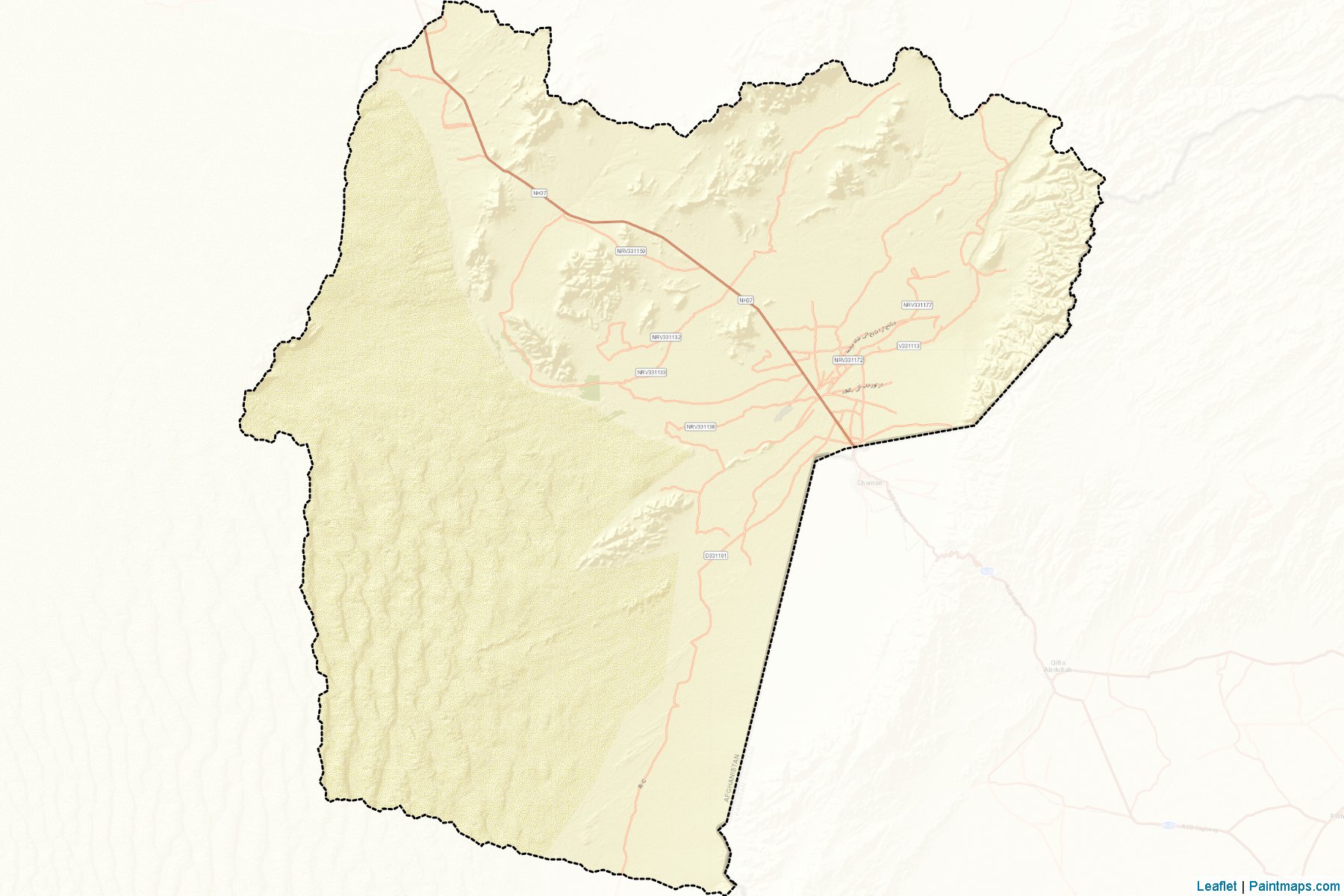 Spin Boldak (Kandahar) Map Cropping Samples-2