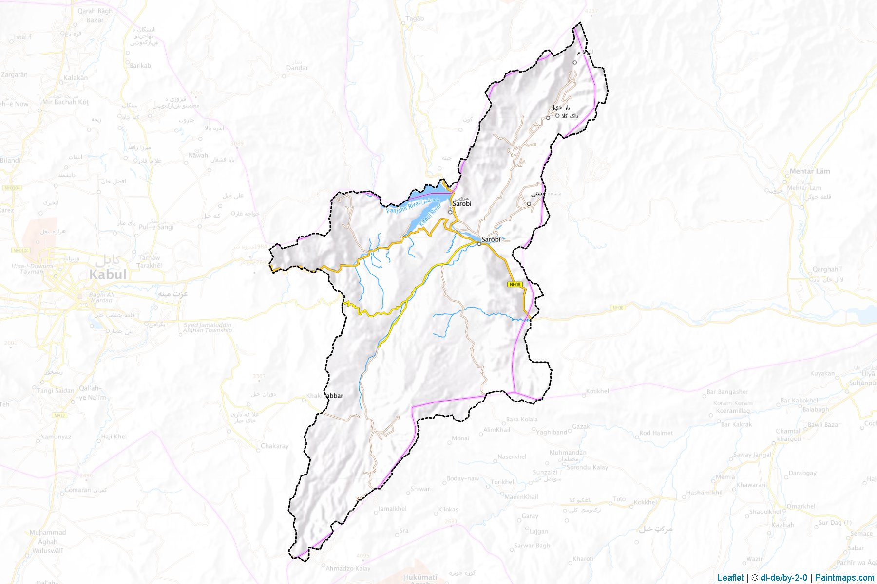 Surobi (Kabul) Map Cropping Samples-1