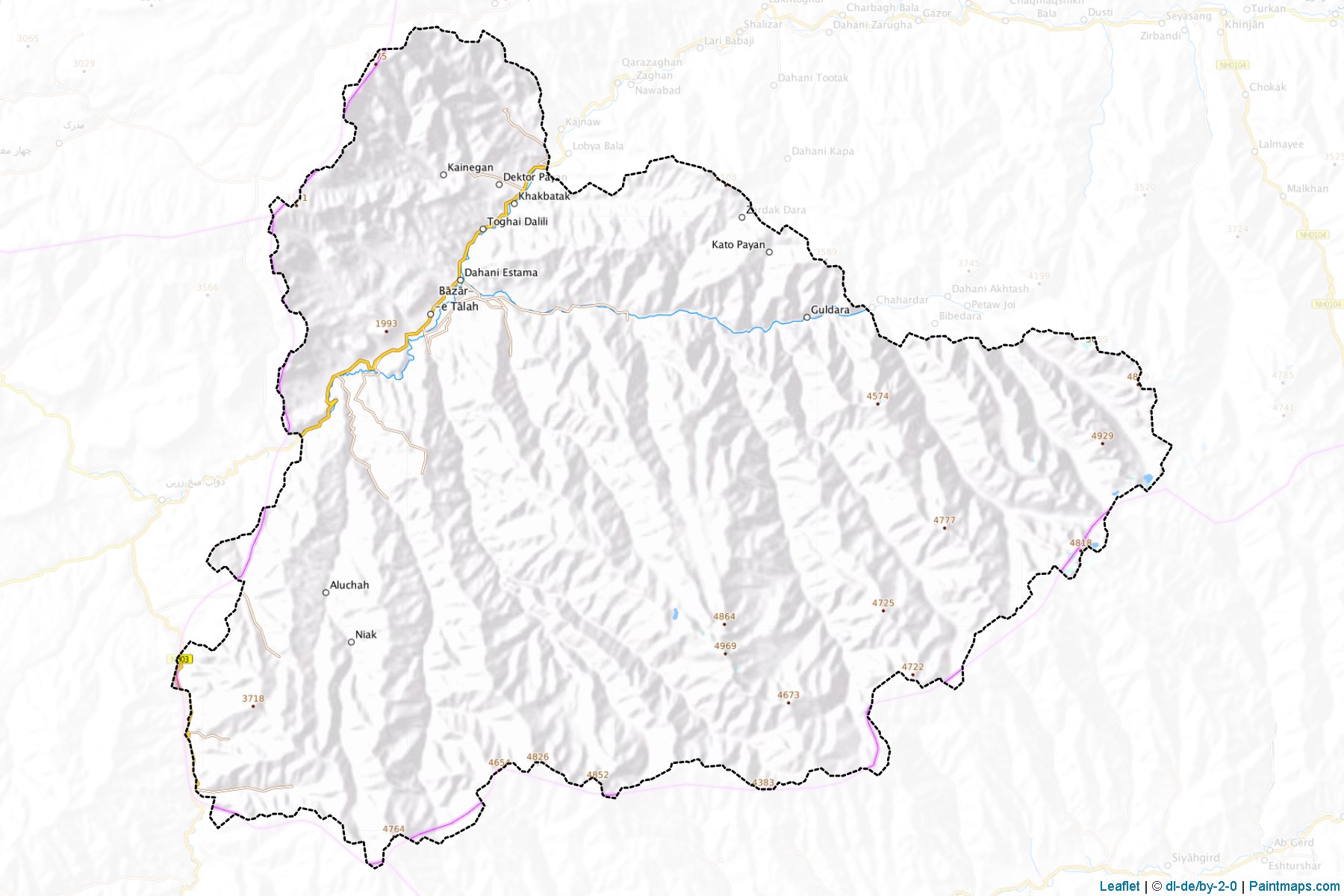 Tala wa Barfak (Baghlan) Map Cropping Samples-1