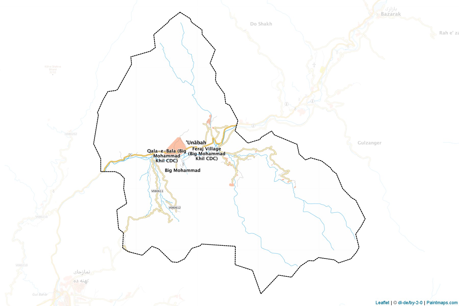 Unaba (Panjshir) Map Cropping Samples-1