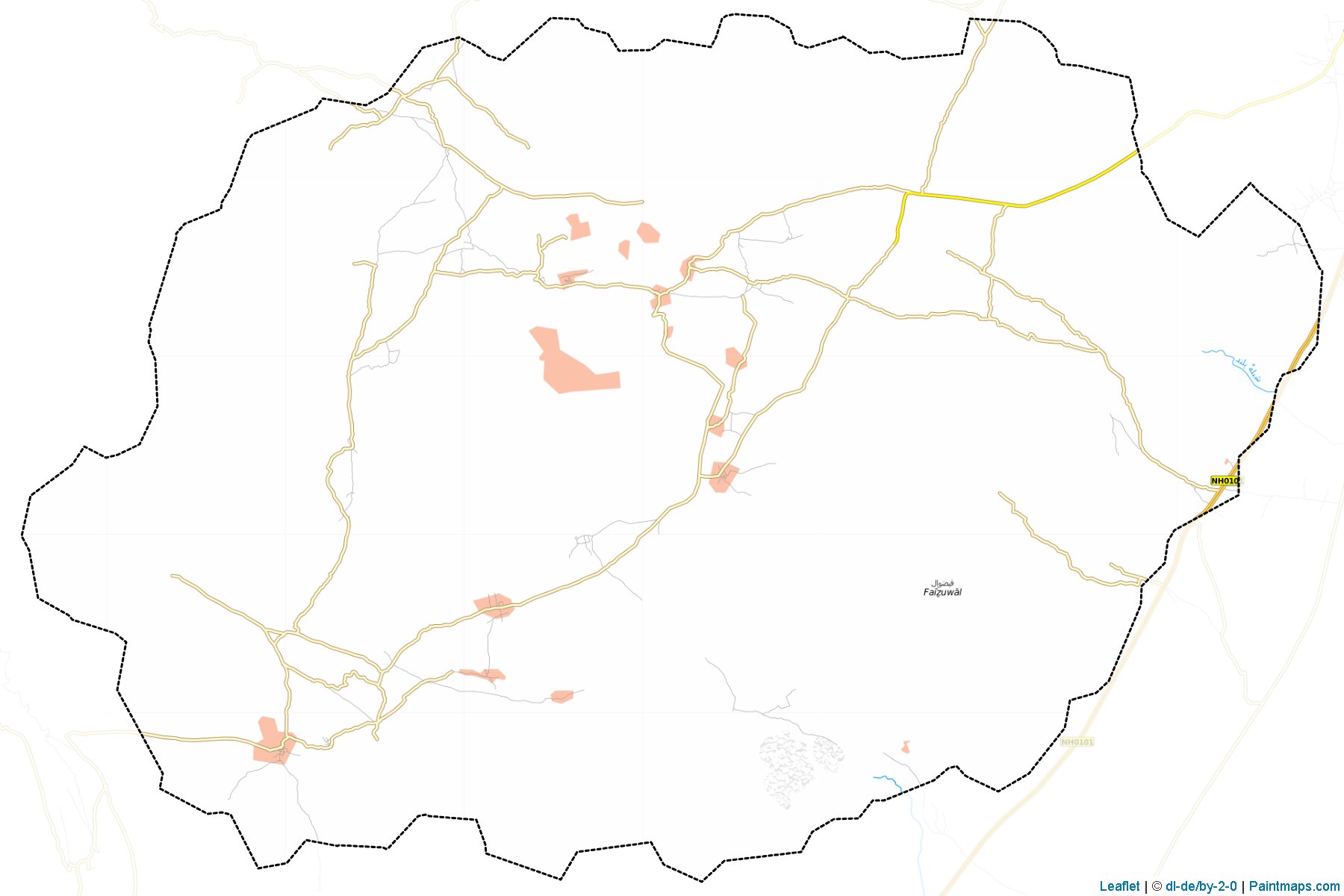 Waghaz (Gazni Vilayeti) Haritası Örnekleri-1