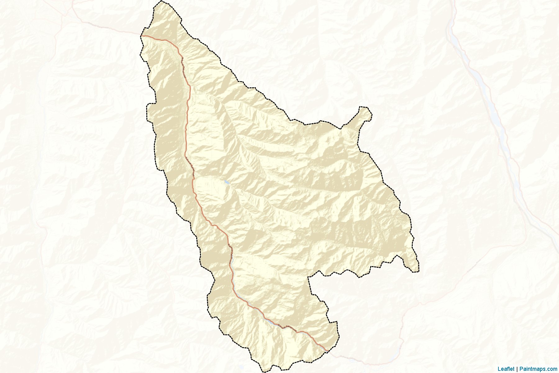 Muestras de recorte de mapas Warduj (Badakhshan)-2