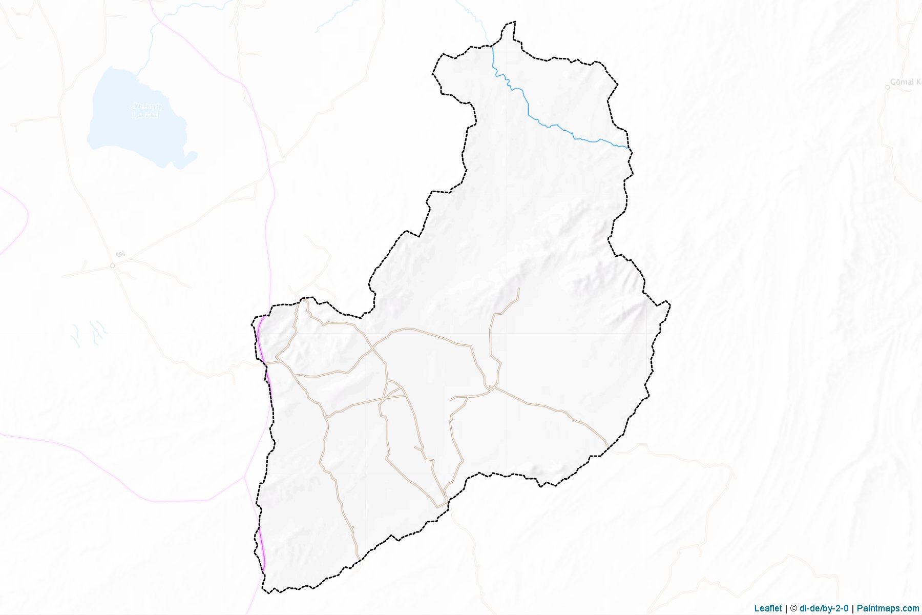 Waza Khwa (Paktika) Map Cropping Samples-1