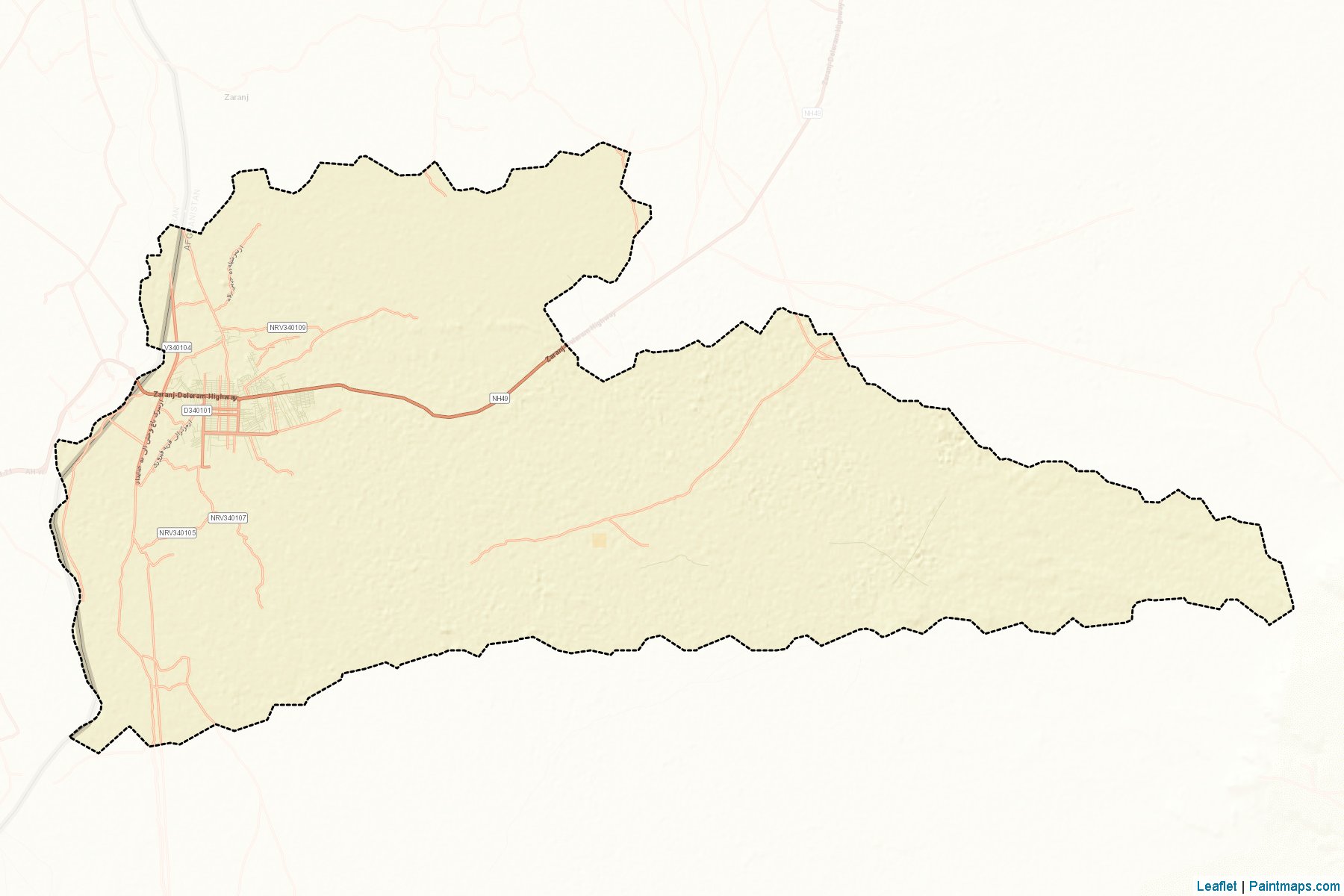 Zerenc (Nimruz Vilayeti) Haritası Örnekleri-2