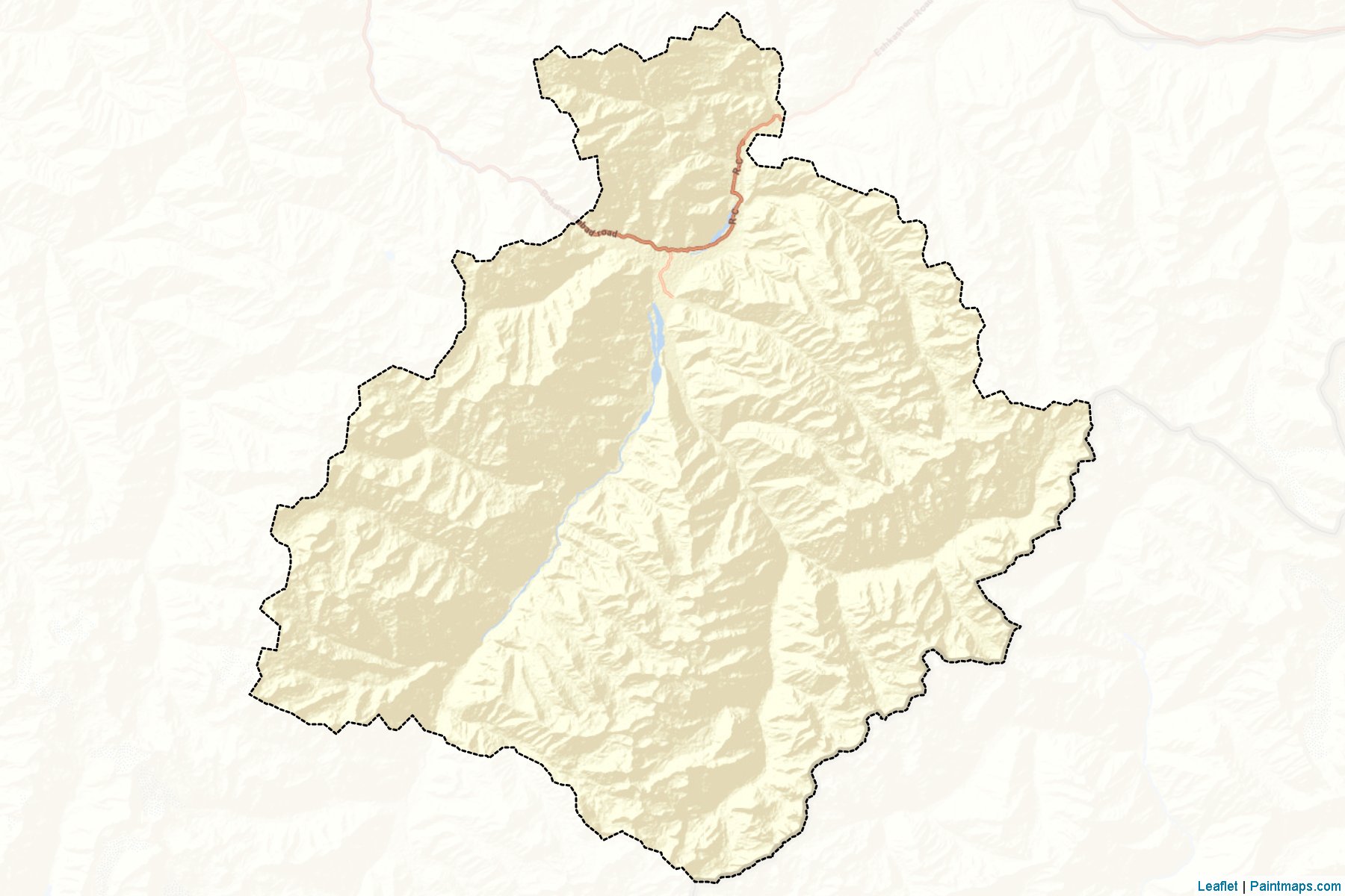 Muestras de recorte de mapas Zebak (Badakhshan)-2