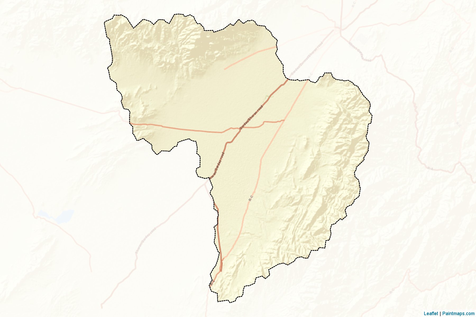 Zurmat (Paktia) Map Cropping Samples-2