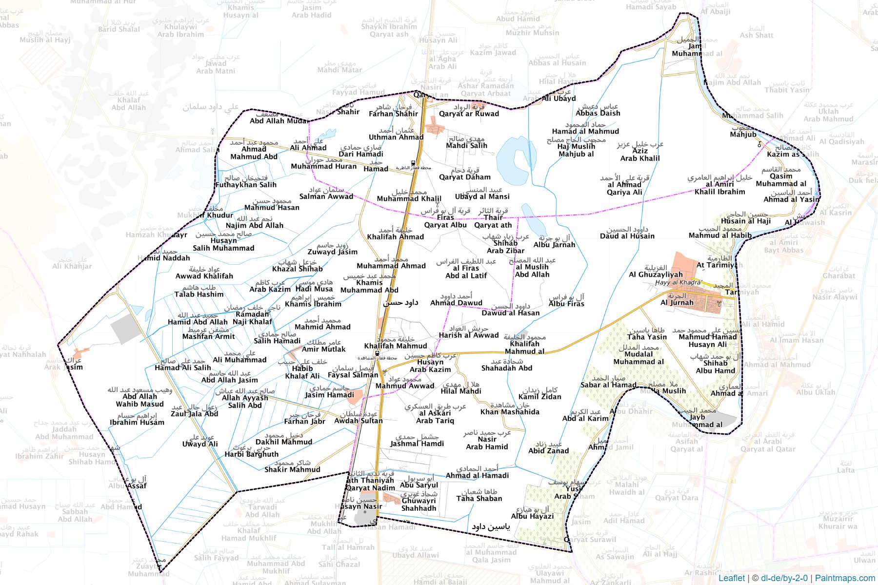 Tarmia (Baghdad) Map Cropping Samples-1