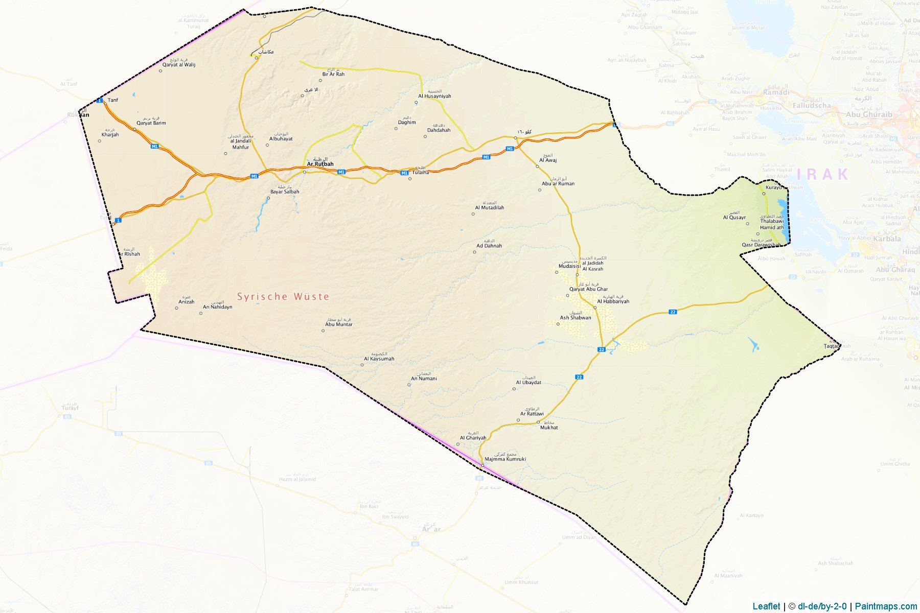 Rutba (Al-Anbar) Map Cropping Samples-1