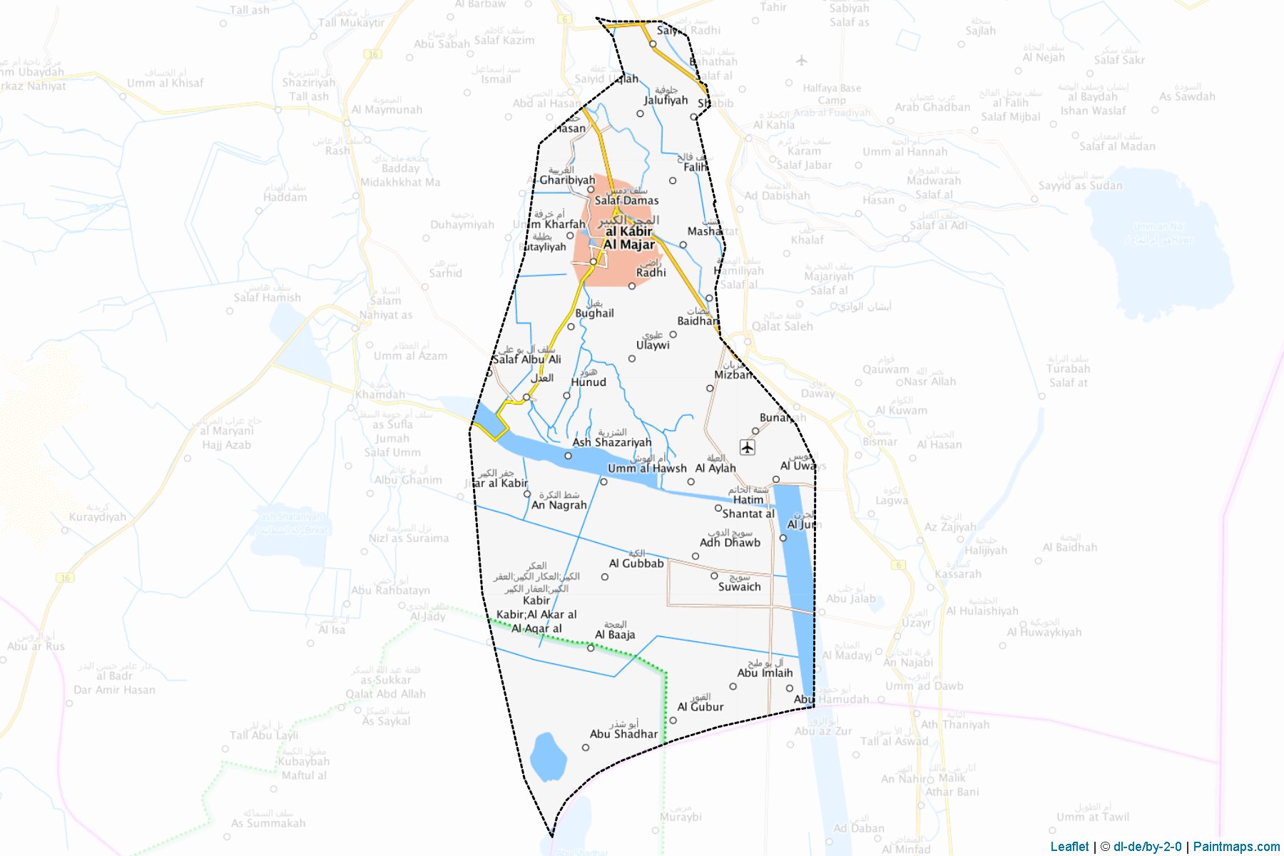 Mejar Al-Kabi (Maysan) Map Cropping Samples-1