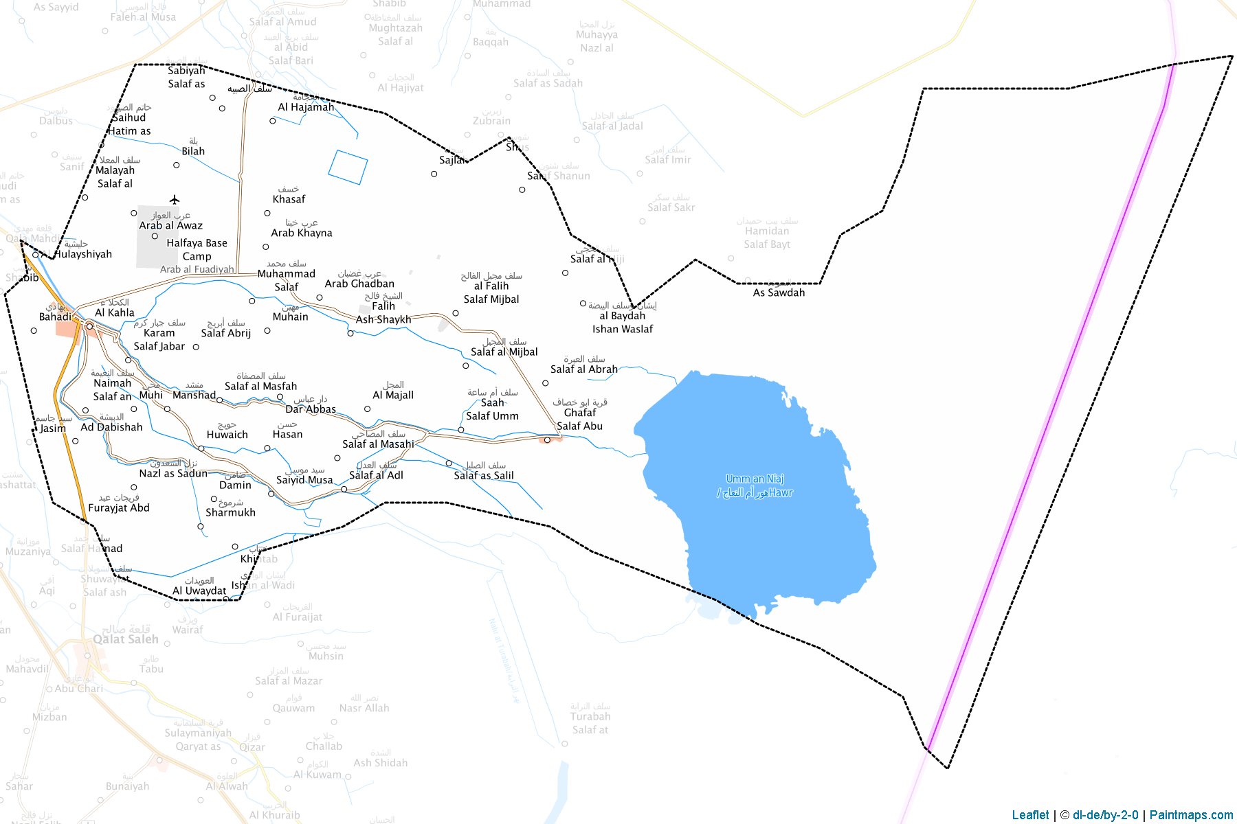 Kahla (Maysan) Map Cropping Samples-1