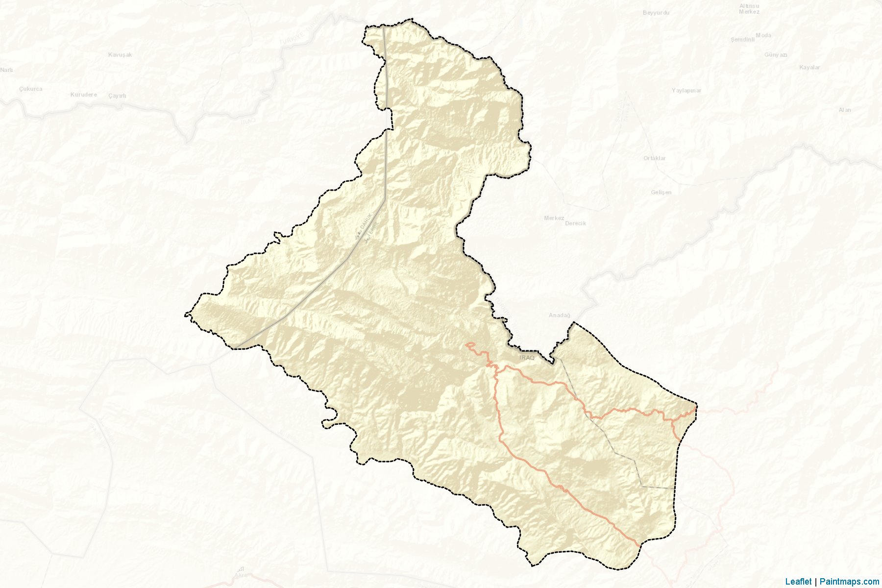 Muestras de recorte de mapas Mergasur (Arbil)-2