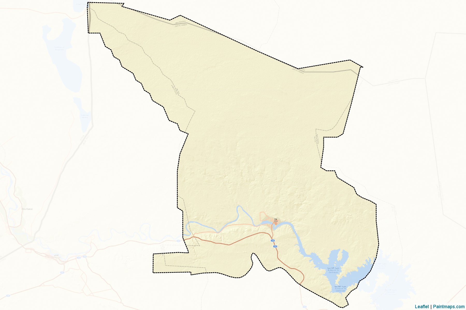 Muestras de recorte de mapas Ru'ua (Al-Anbar)-2