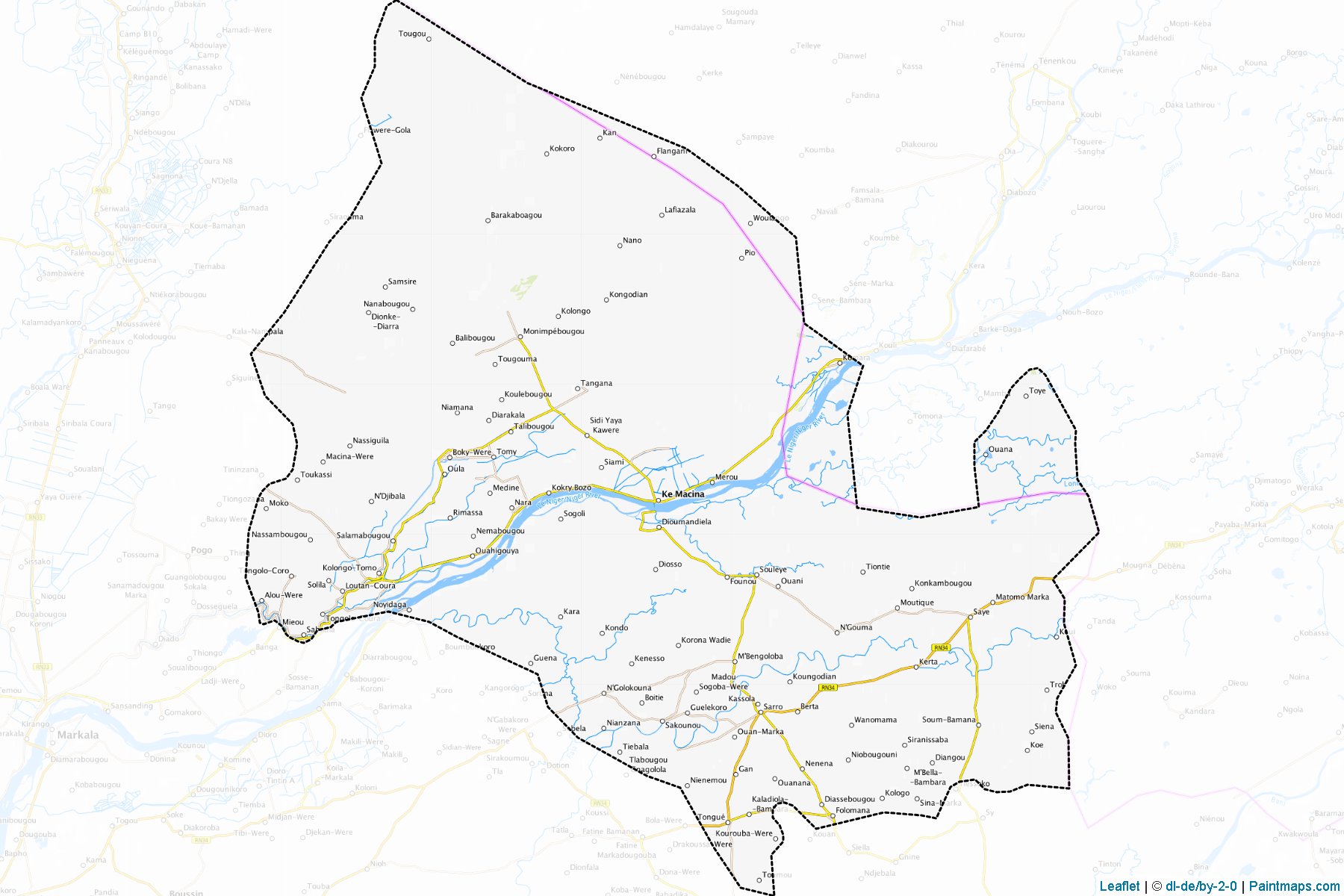 Macina (Ségou) Map Cropping Samples-1