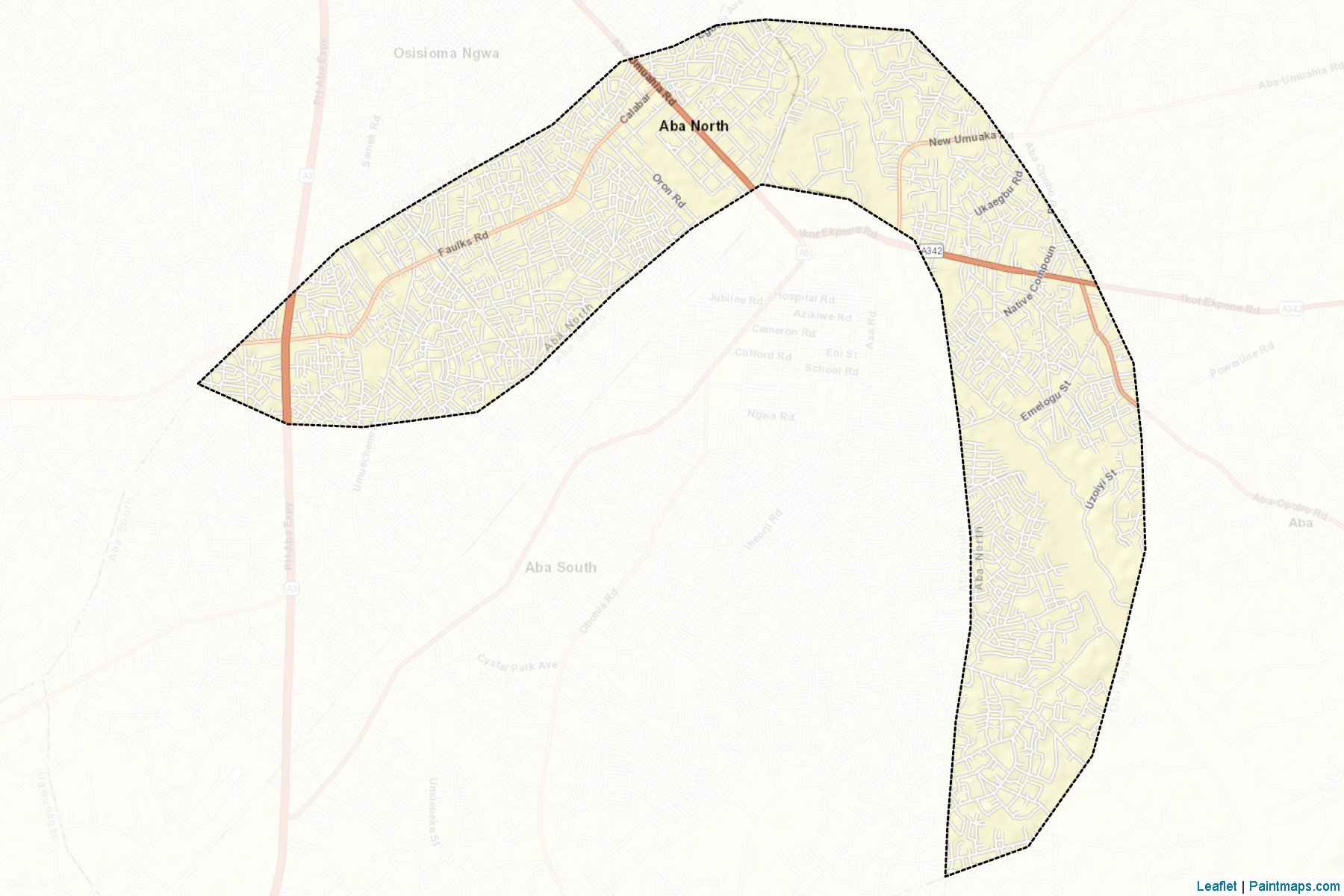 Aba North (Abia) Map Cropping Samples-2