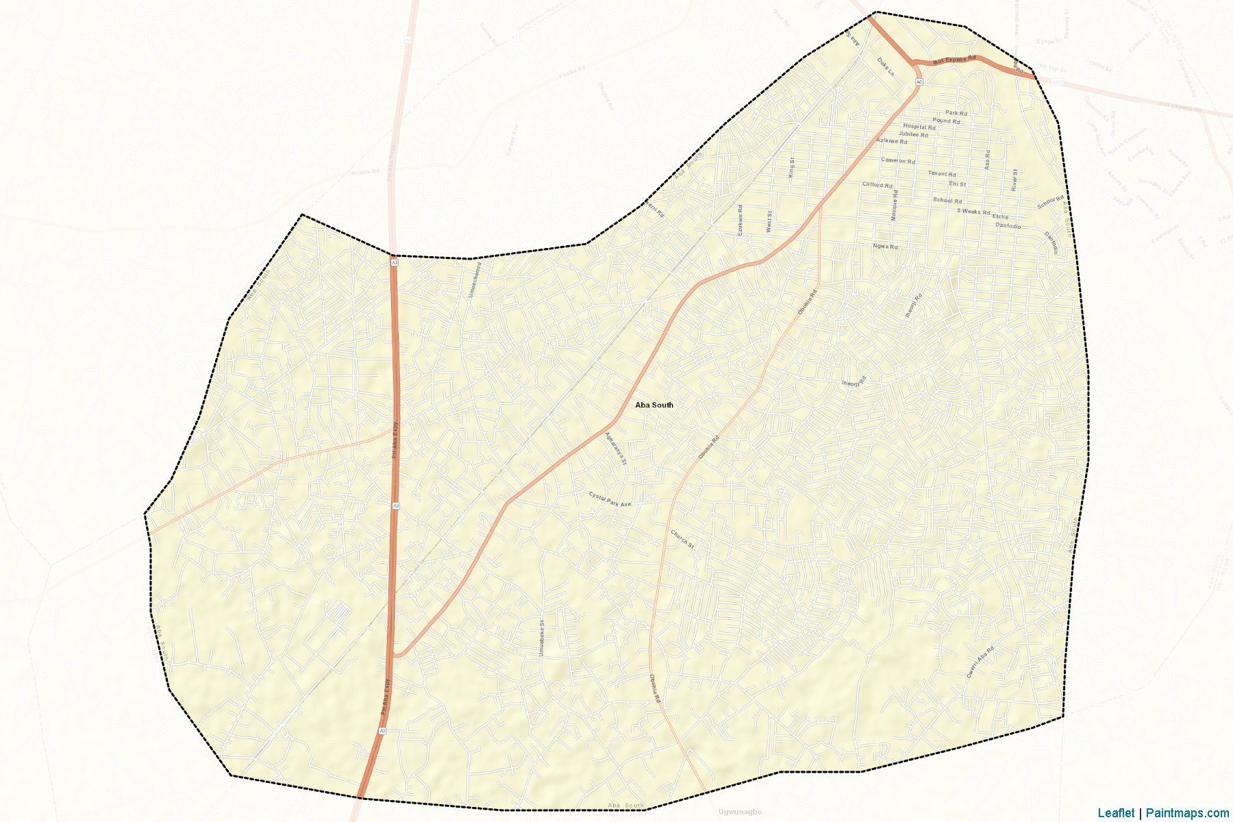 Aba South (Abia) Map Cropping Samples-2