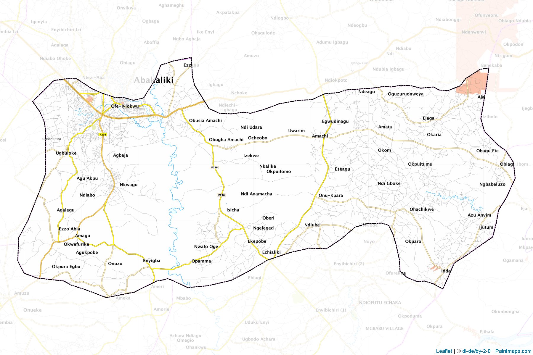 Abakaliki (Ebonyi) Map Cropping Samples-1