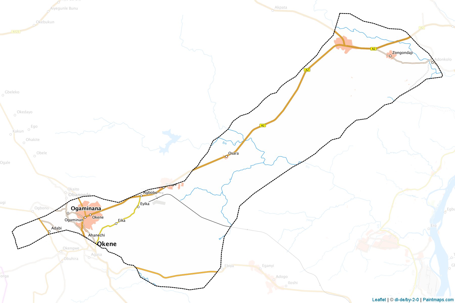 Muestras de recorte de mapas Adavi (Kogi)-1