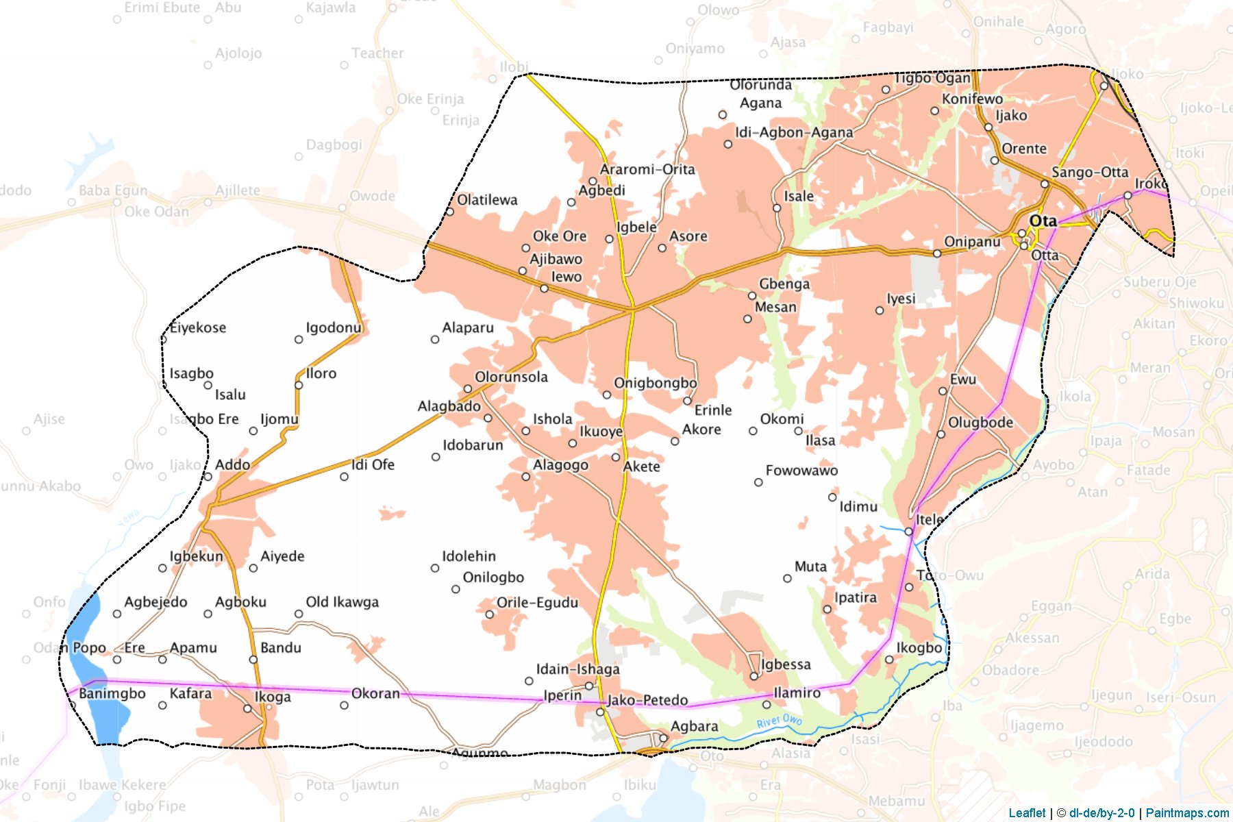 Ado-Odo/Ota (Ogun) Map Cropping Samples-1