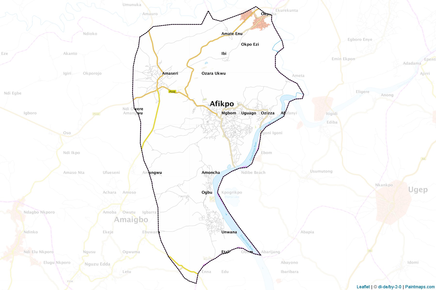 Afikpo North (Ebonyi) Map Cropping Samples-1