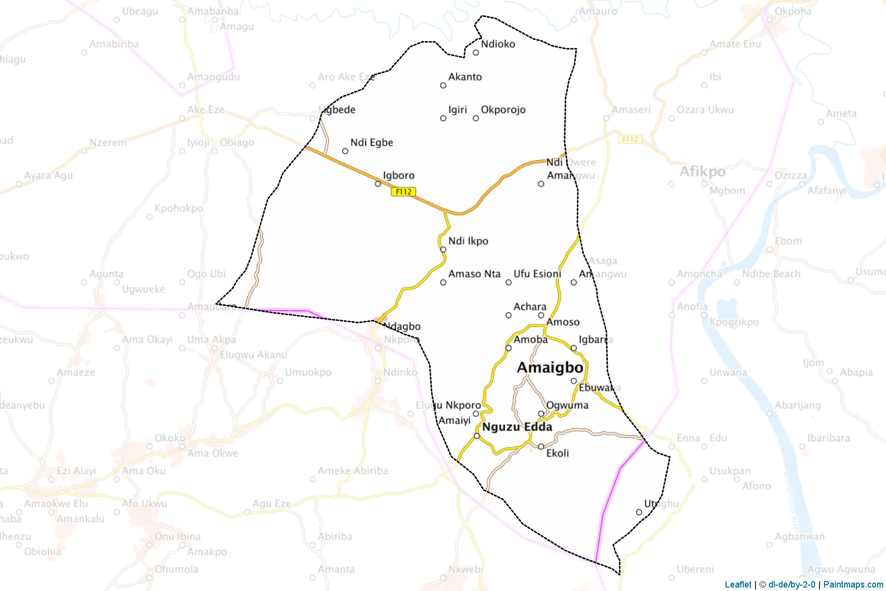 Afikpo South (Ebonyi) Map Cropping Samples-1