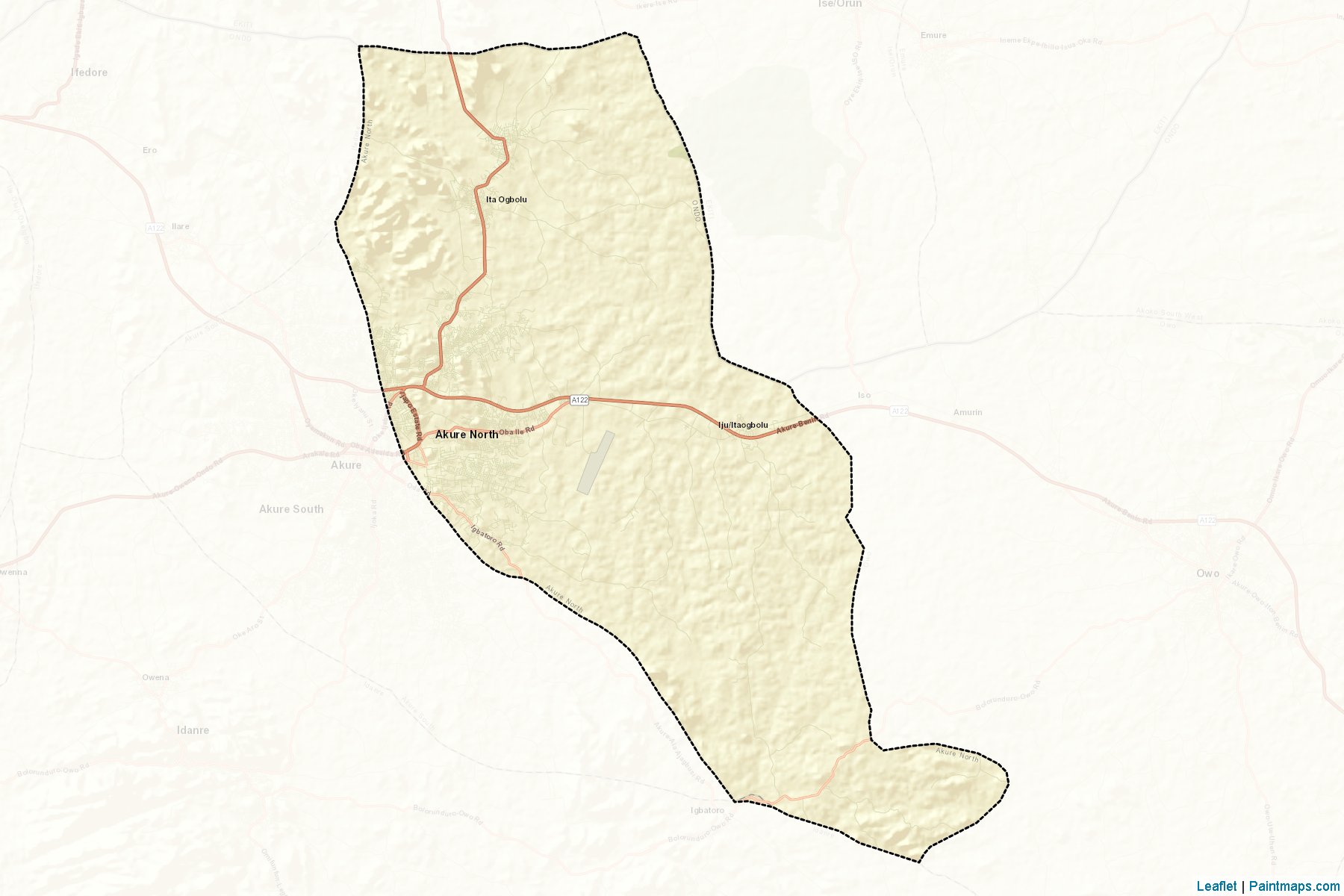 Akure North (Ondo) Map Cropping Samples-2