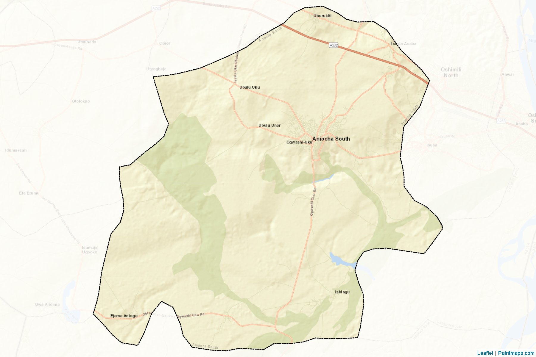 Aniocha South (Delta) Map Cropping Samples-2