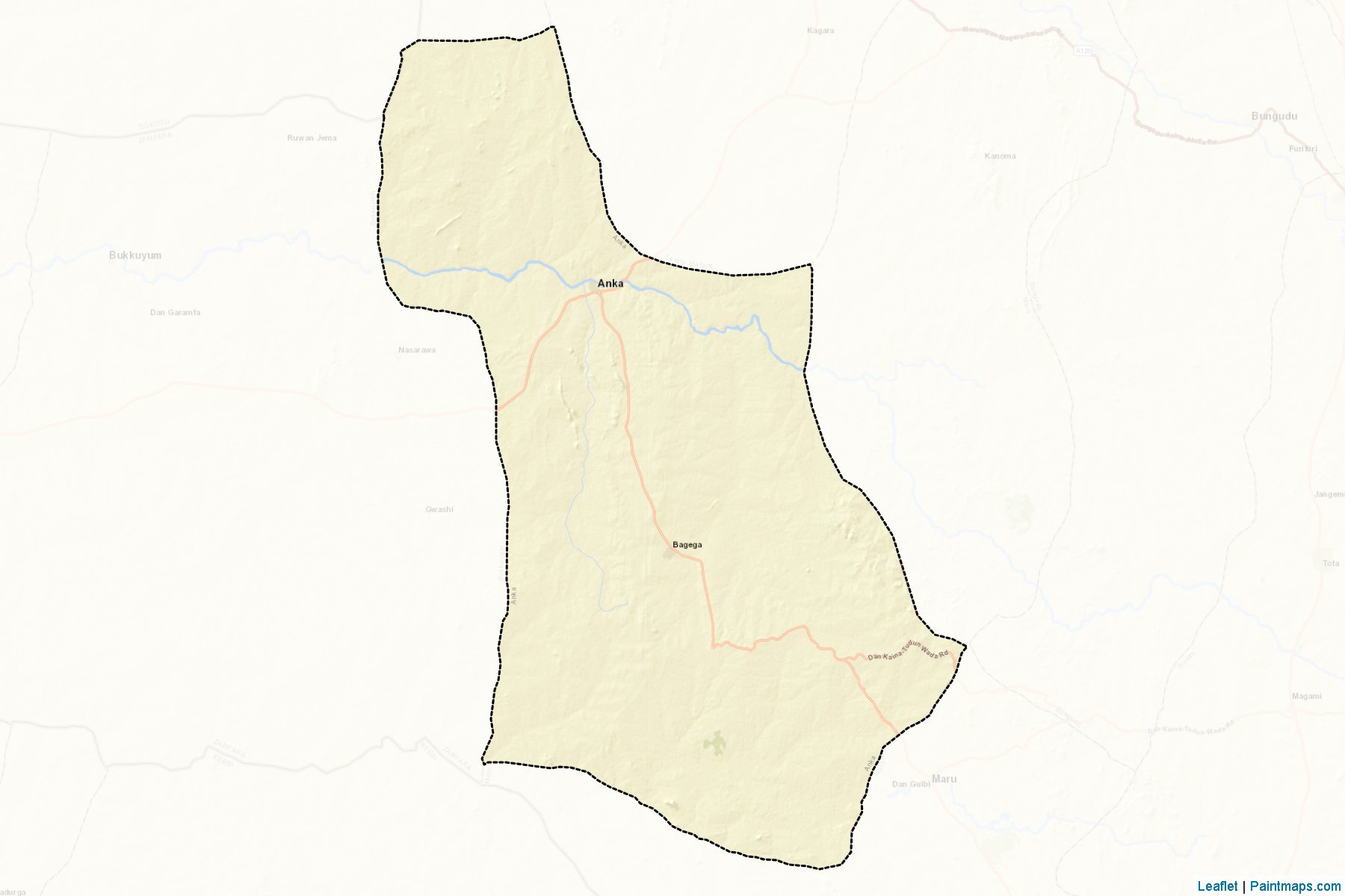 Muestras de recorte de mapas Anka (Zamfara)-2