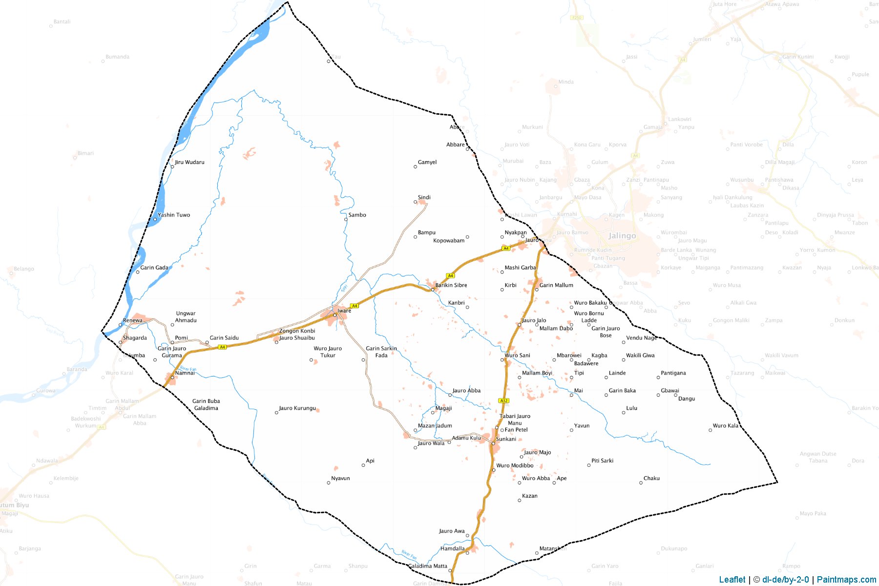 Muestras de recorte de mapas Ardo-Kola (Taraba)-1