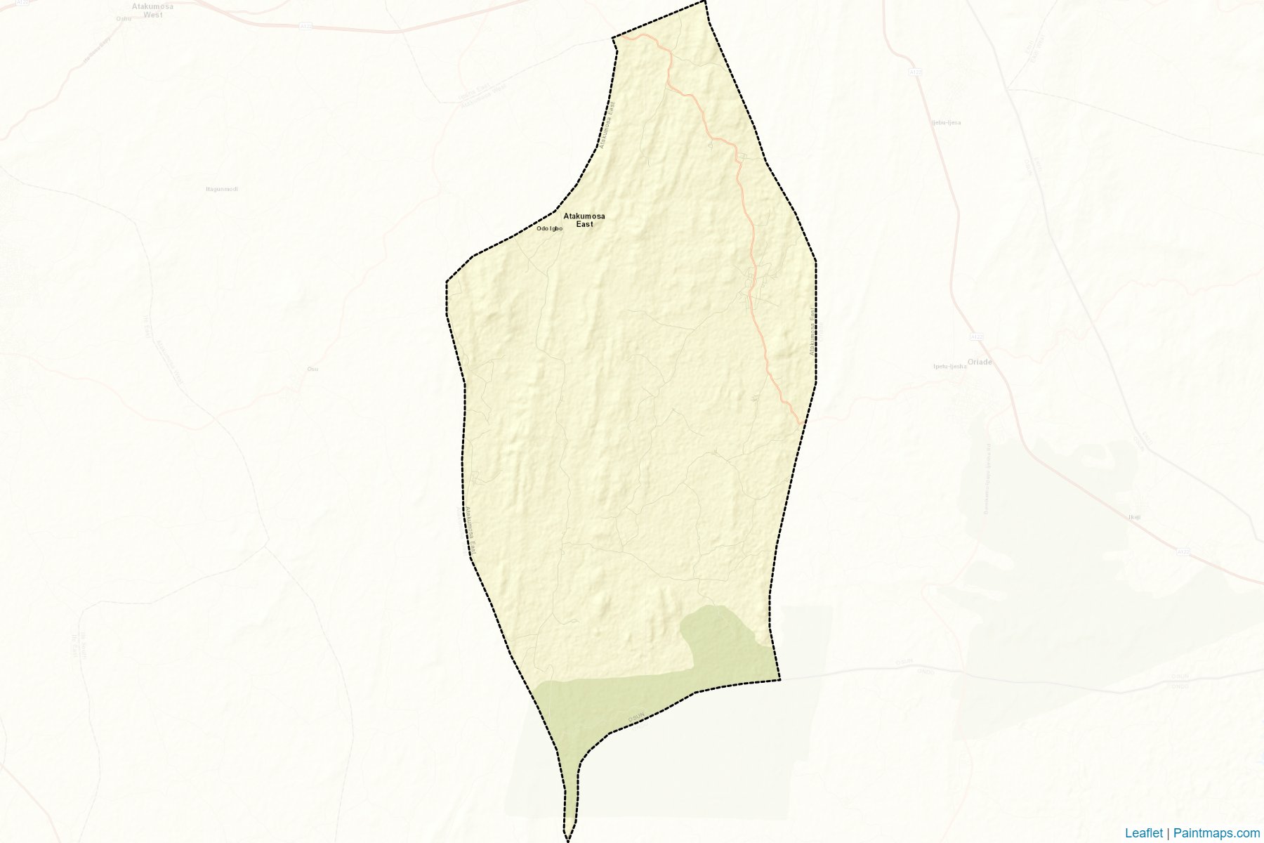 Atakunmosa East (Osun) Map Cropping Samples-2