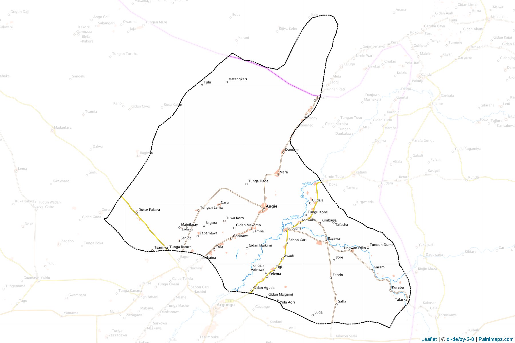 Muestras de recorte de mapas Augie (Kebbi)-1