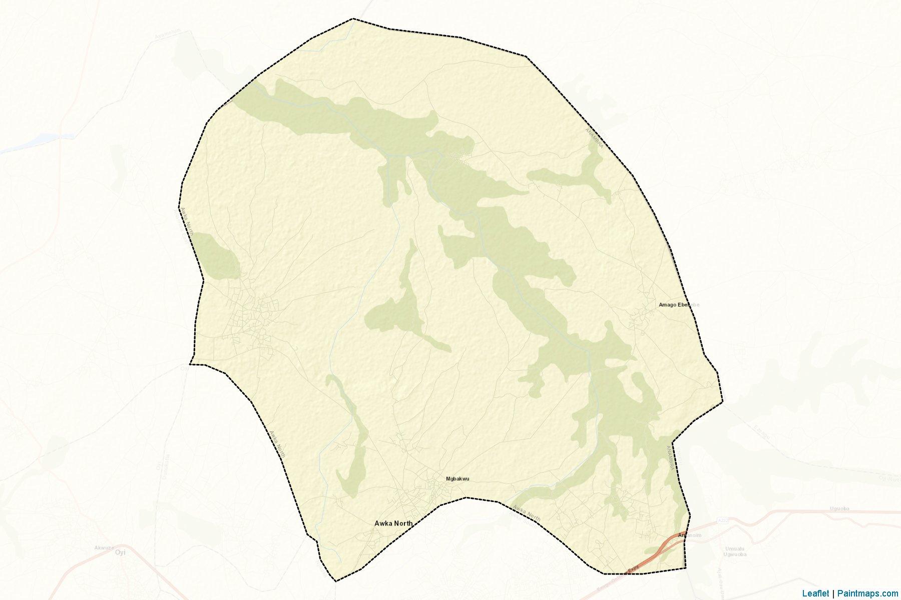 Awka North (Anambra) Map Cropping Samples-2