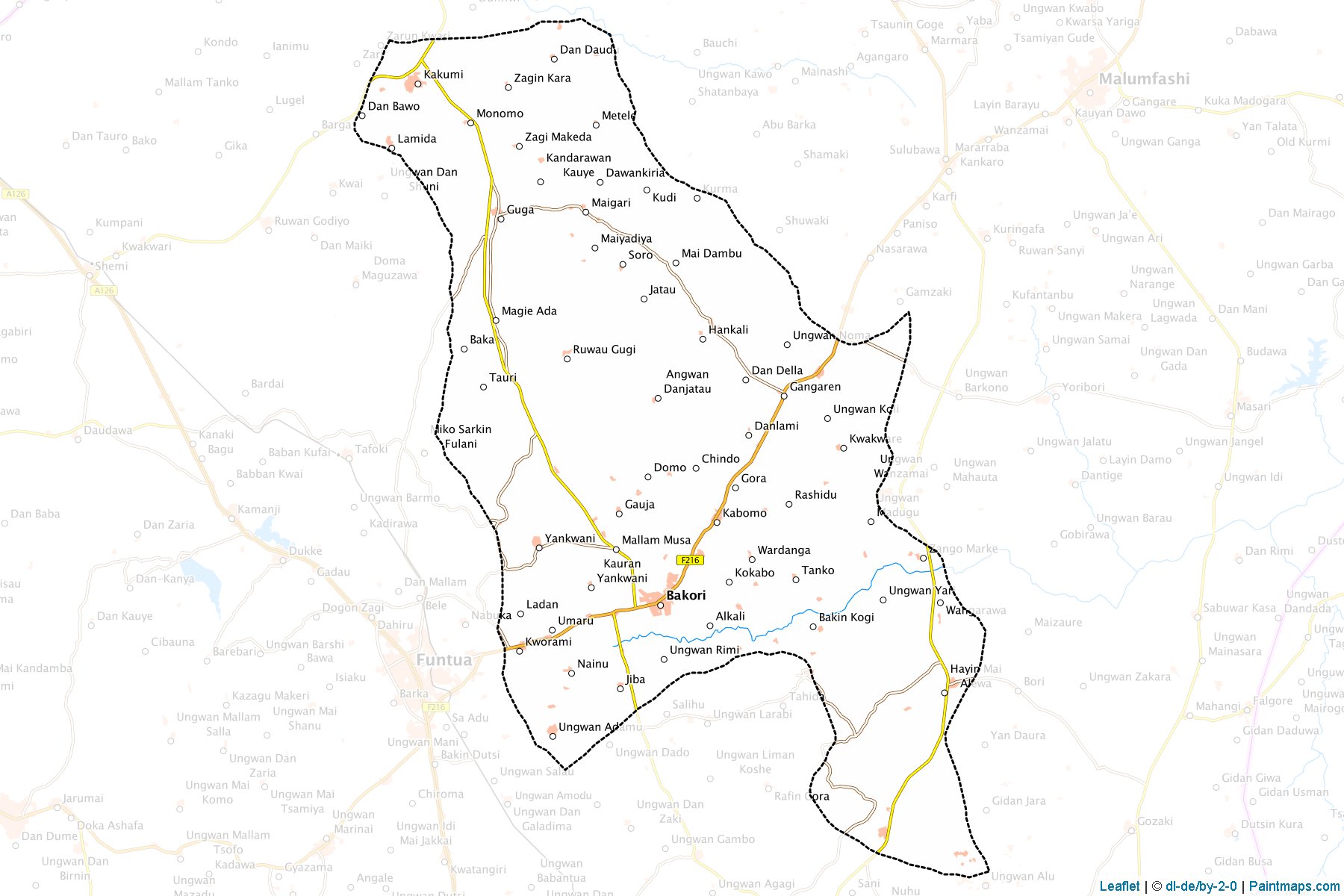 Bakori (Katsina) Map Cropping Samples-1