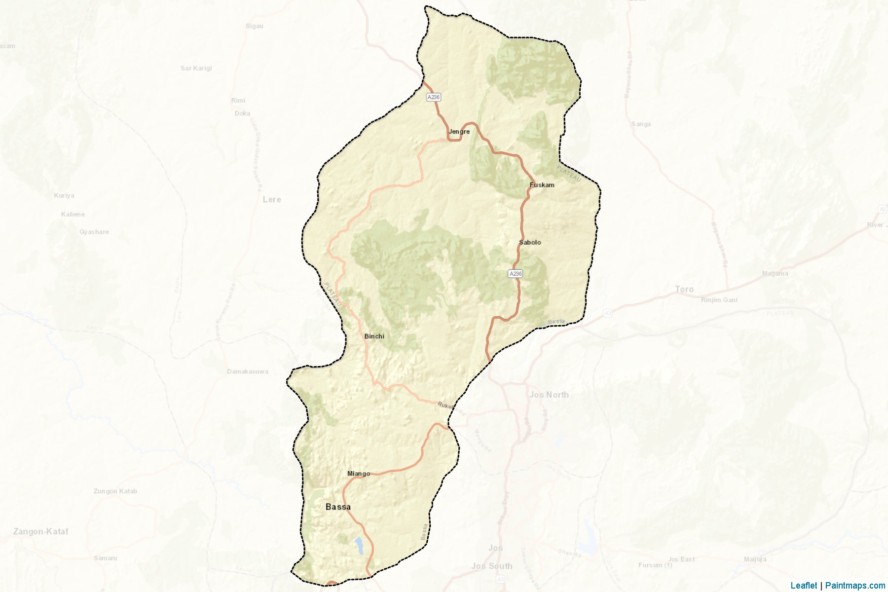 Muestras de recorte de mapas Bassa (Plateau)-2