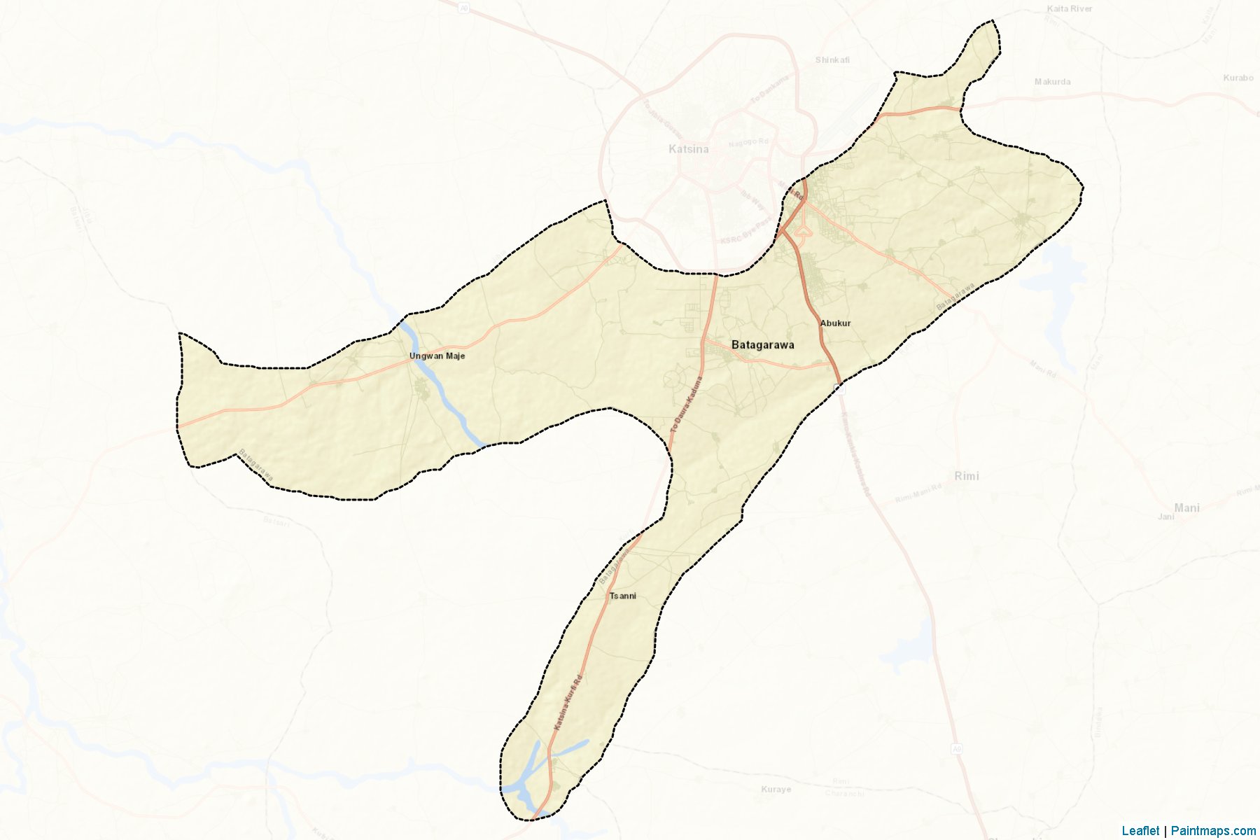 Batagarawa (Katsina) Map Cropping Samples-2