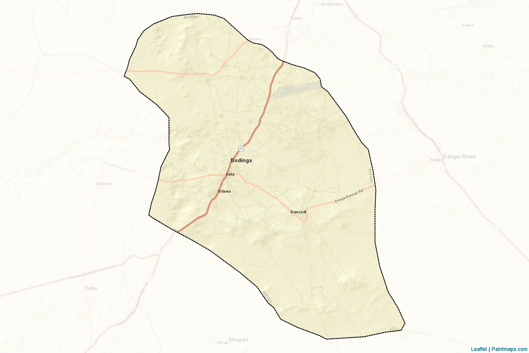 Bodinga (Sokoto) Map Cropping Samples-2