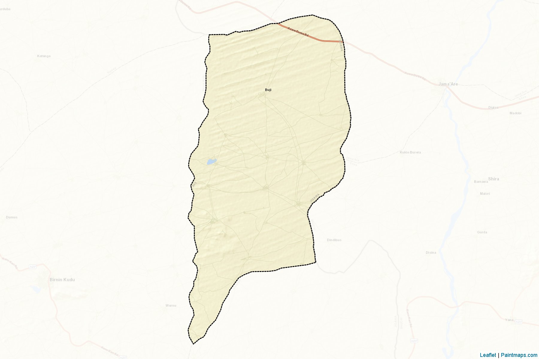 Buji (Jigawa) Map Cropping Samples-2