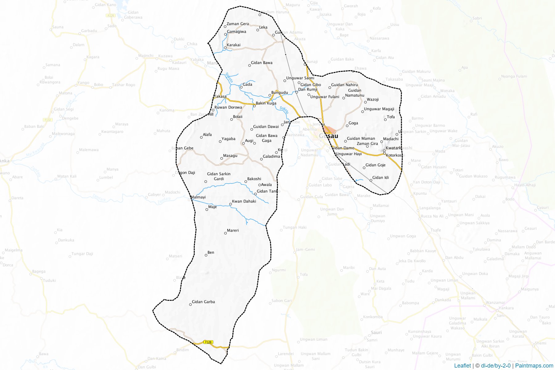 Bungudu (Zamfara) Map Cropping Samples-1