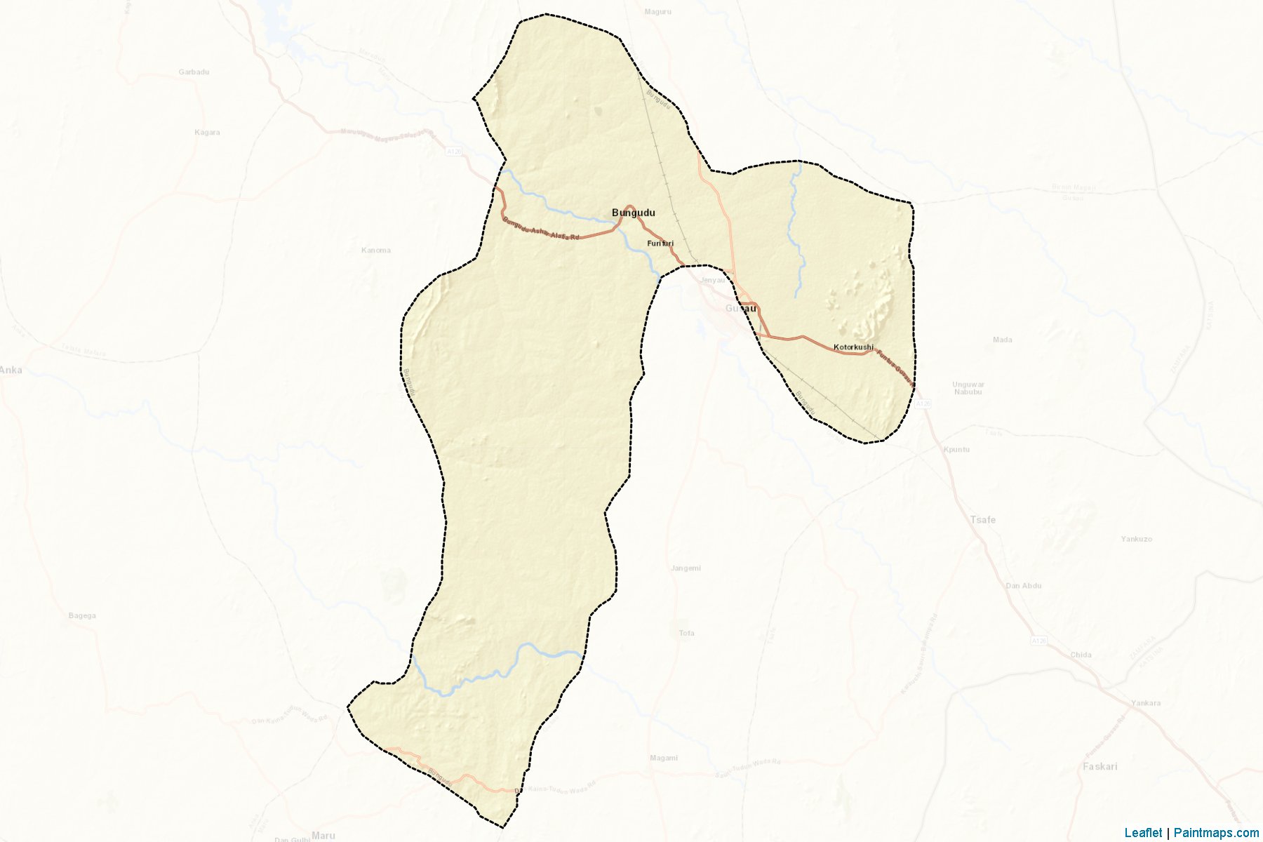 Bungudu (Zamfara) Map Cropping Samples-2