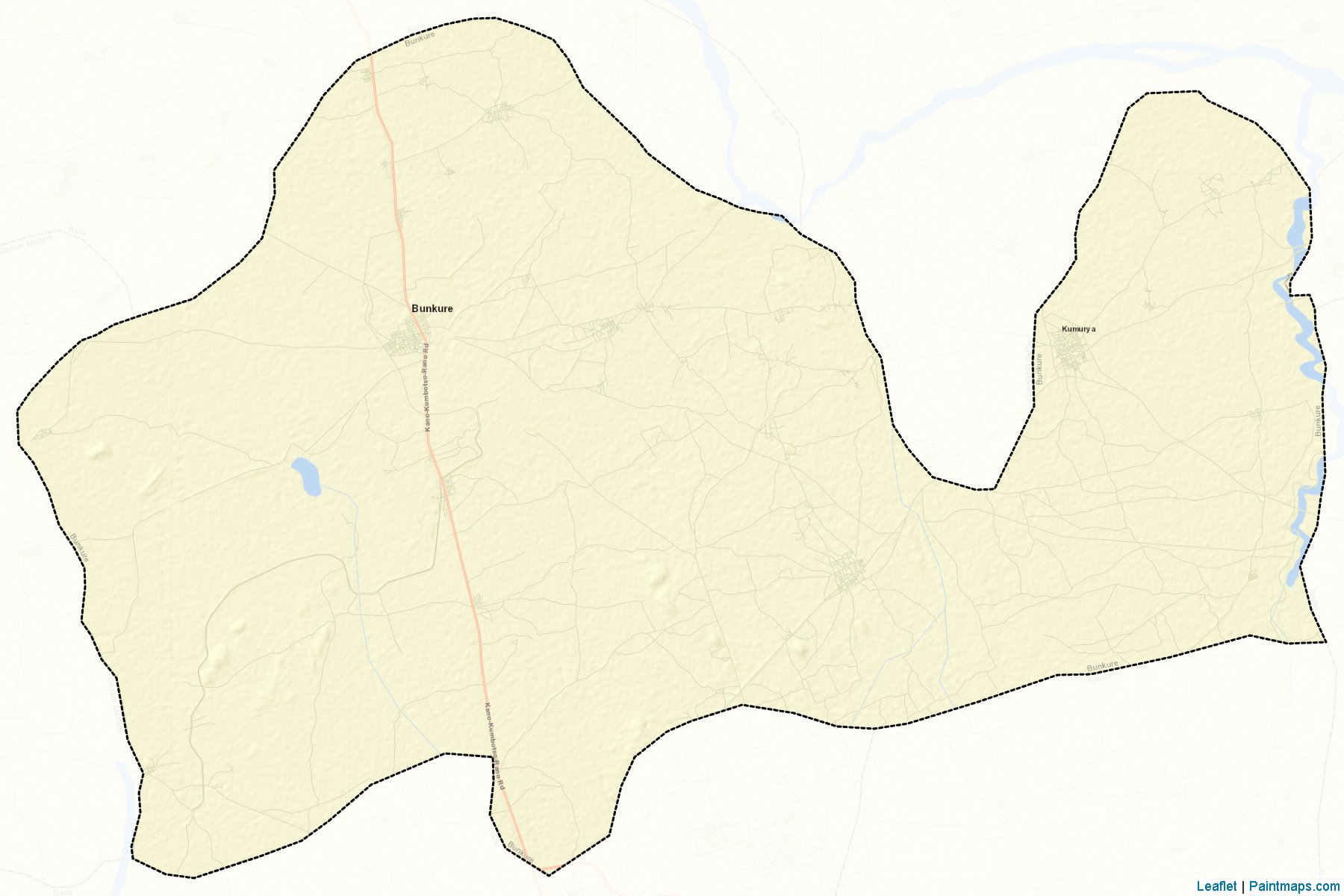 Muestras de recorte de mapas Bunkure (Kano)-2