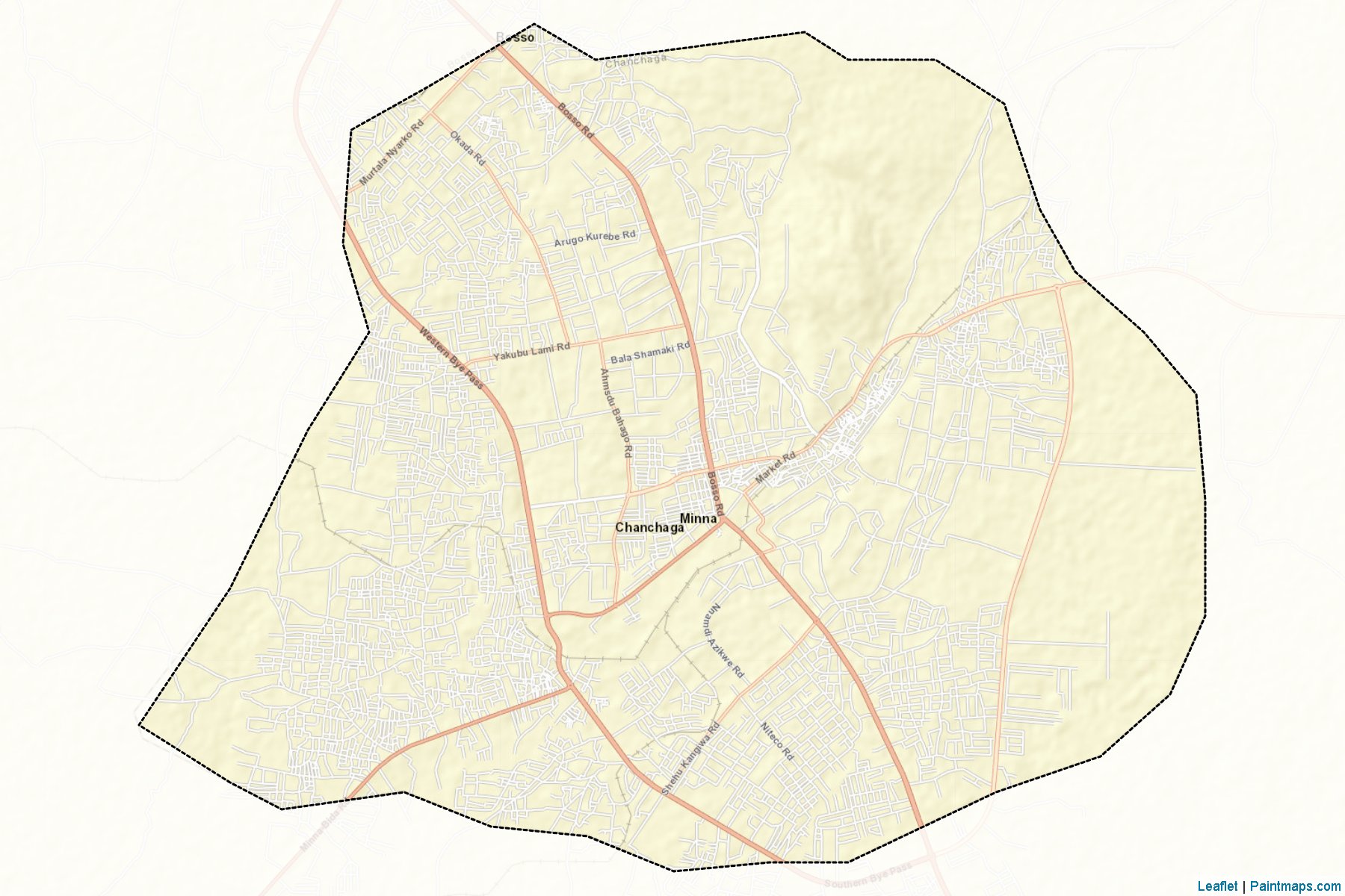 Chanchaga (Niger) Map Cropping Samples-2