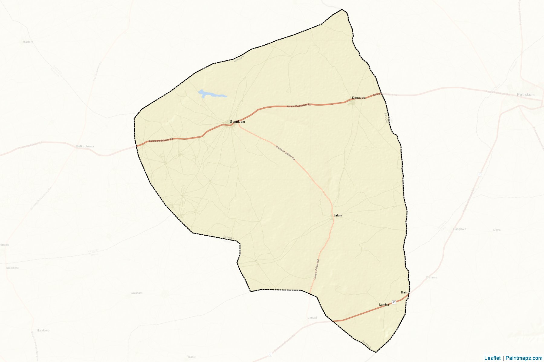 Damban (Bauchi) Map Cropping Samples-2