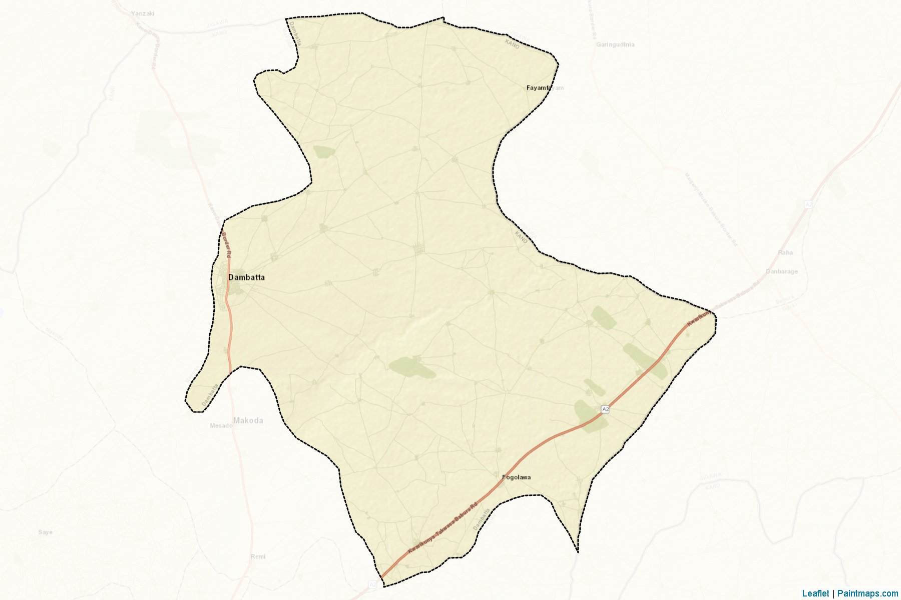 Dambatta (Kano) Map Cropping Samples-2