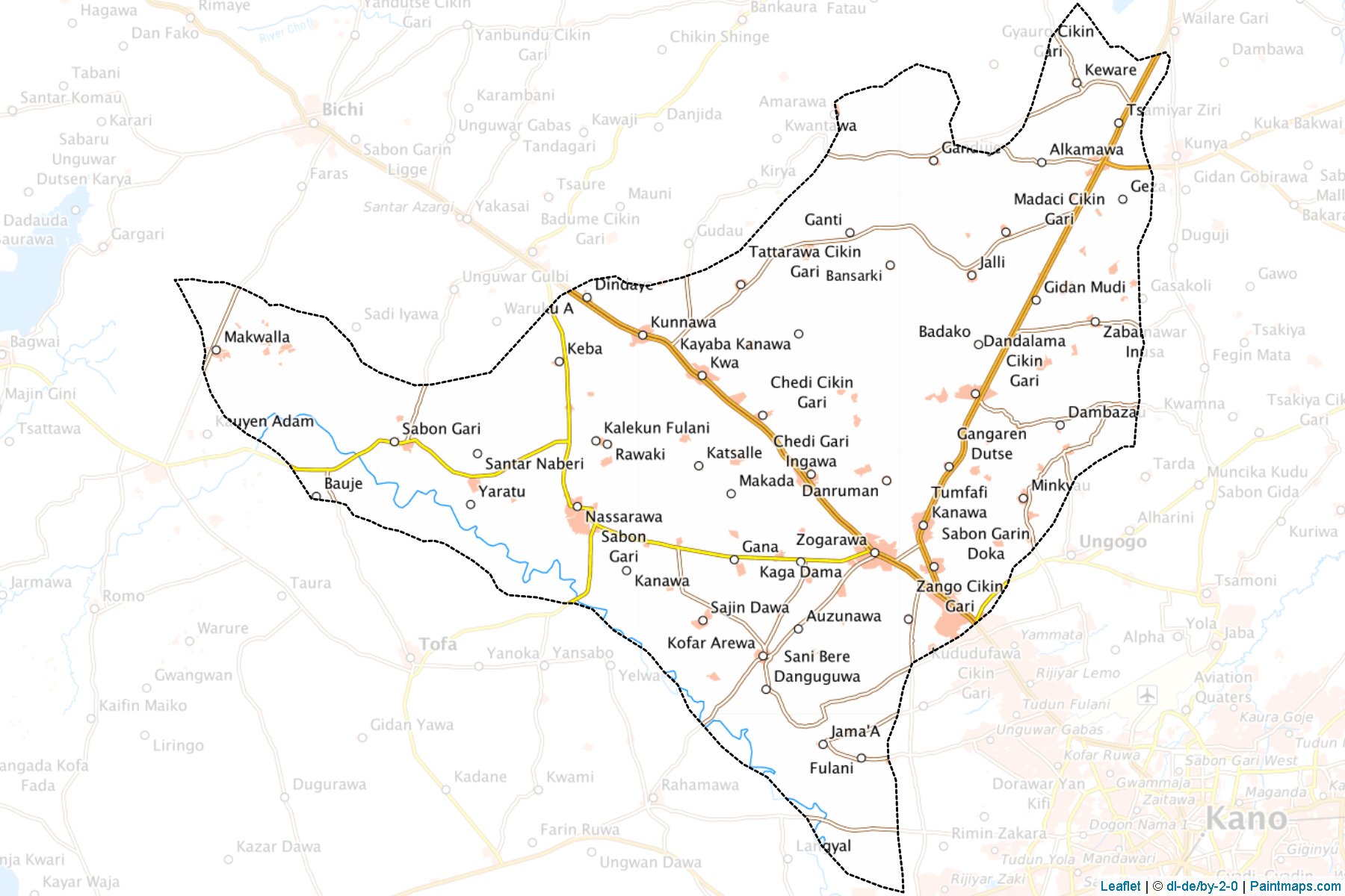 Dawakin Tofa (Kano) Map Cropping Samples-1